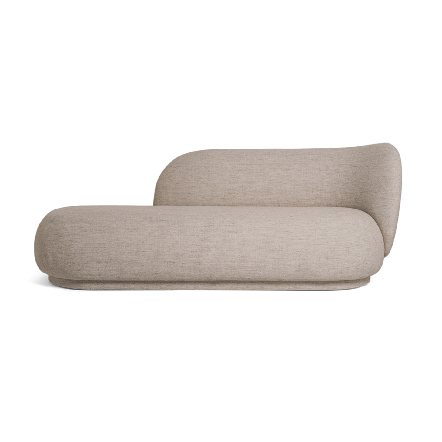 Right sofa Rico Divan Boucle Sandy