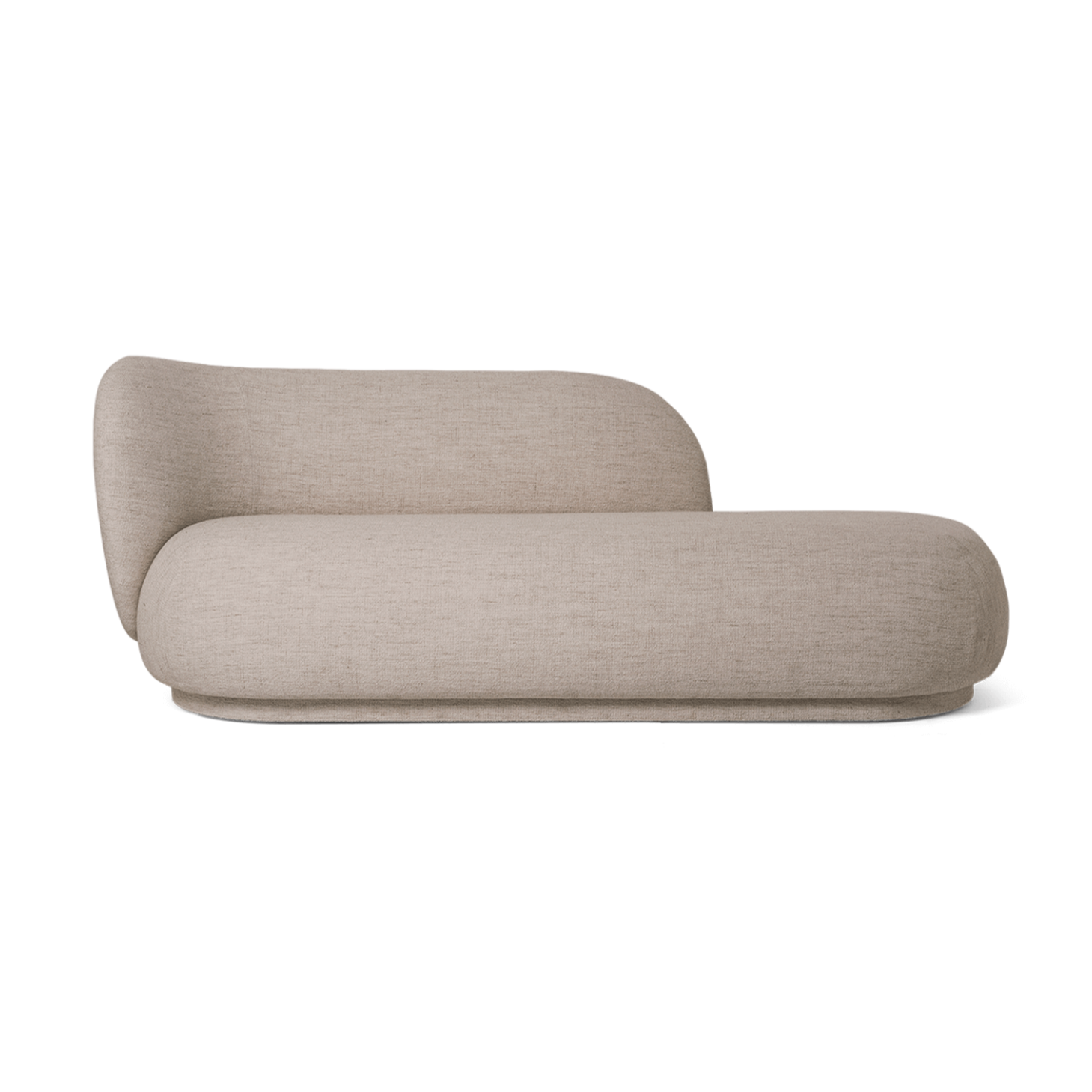 Rico Divan Boucle Sand Sofa sofa