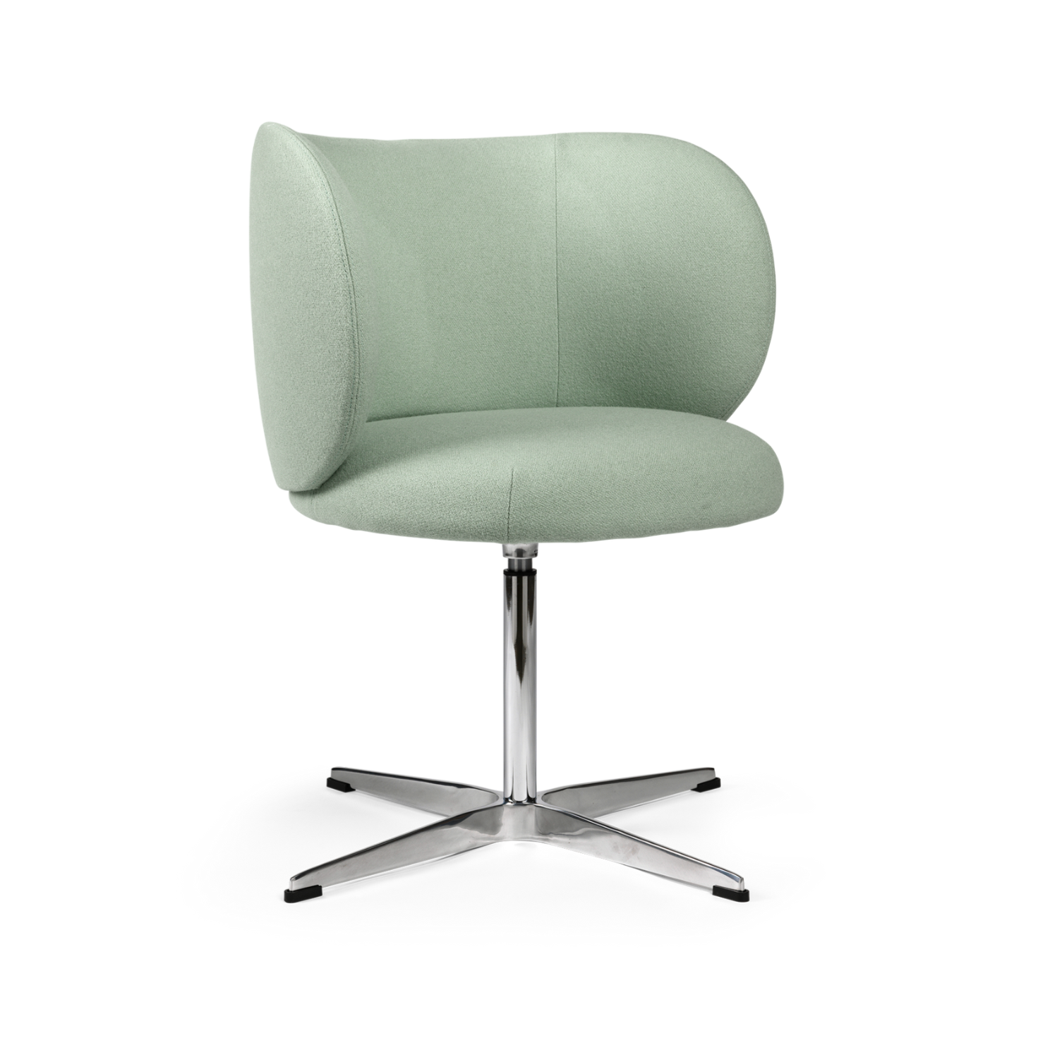 Swivel chair with Rico armrests mint tonus