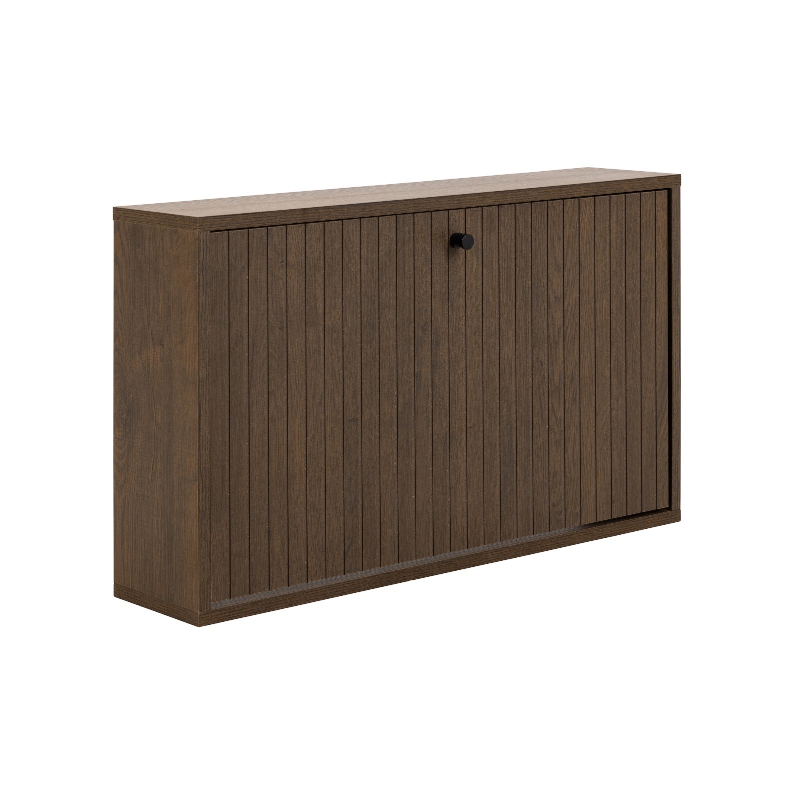 Albany's shoe cabinet dark melaamin oak