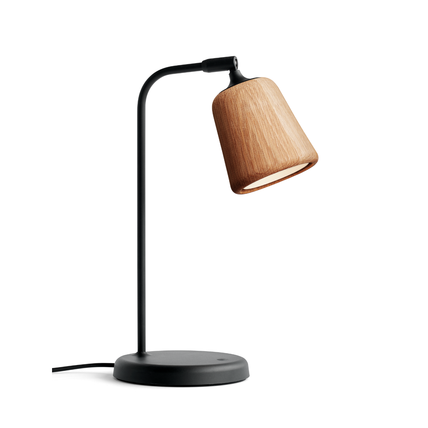 Desk lamp oak material