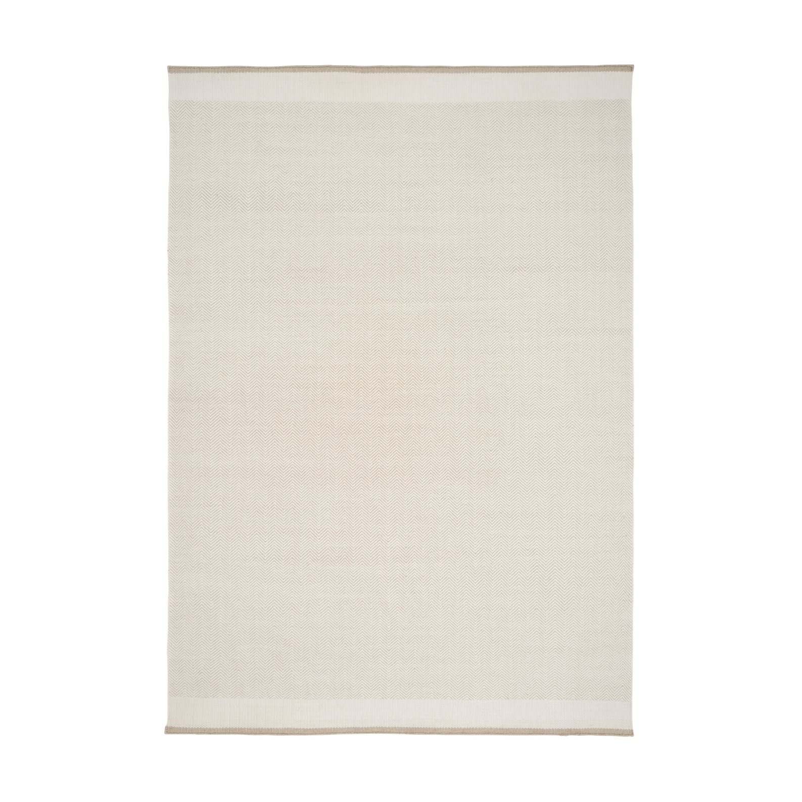 Stratum rug echo white