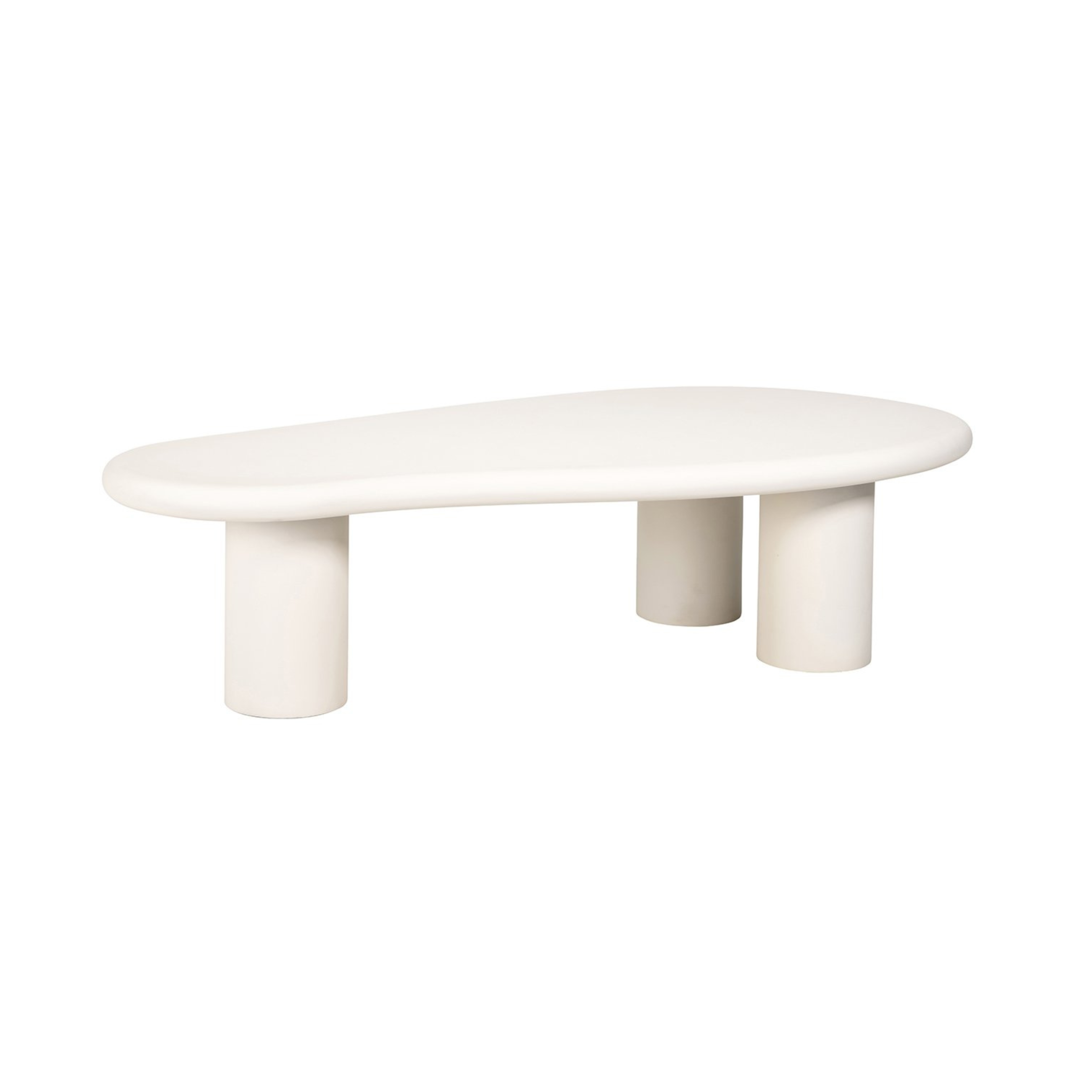 BLOOMSTONE white coffee table