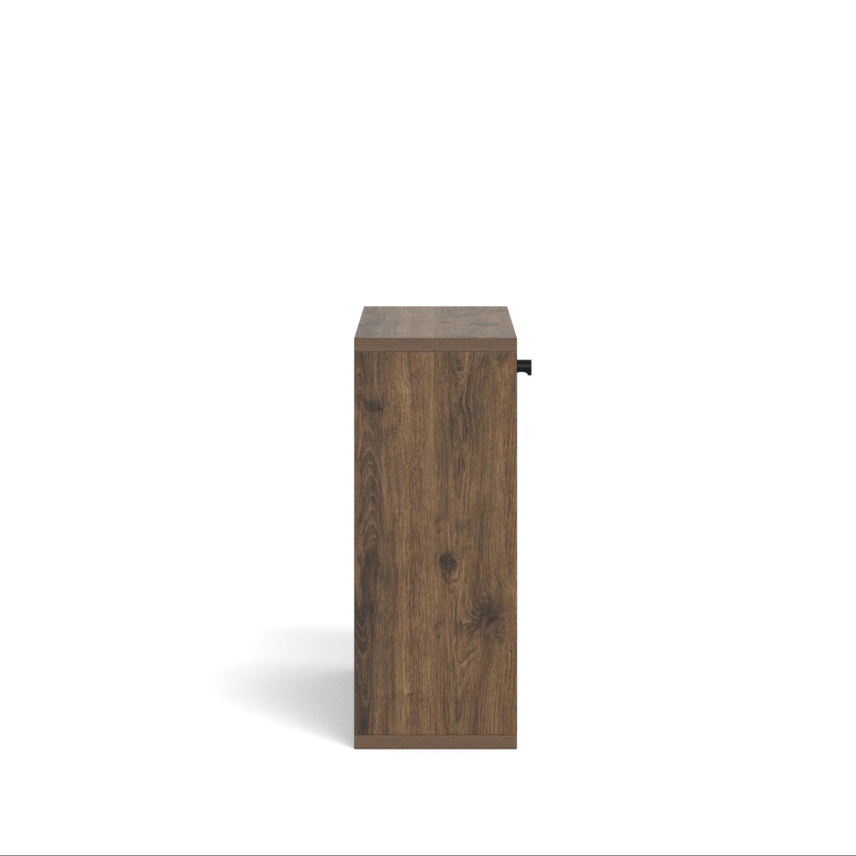 Albany's shoe cabinet dark melaamin oak