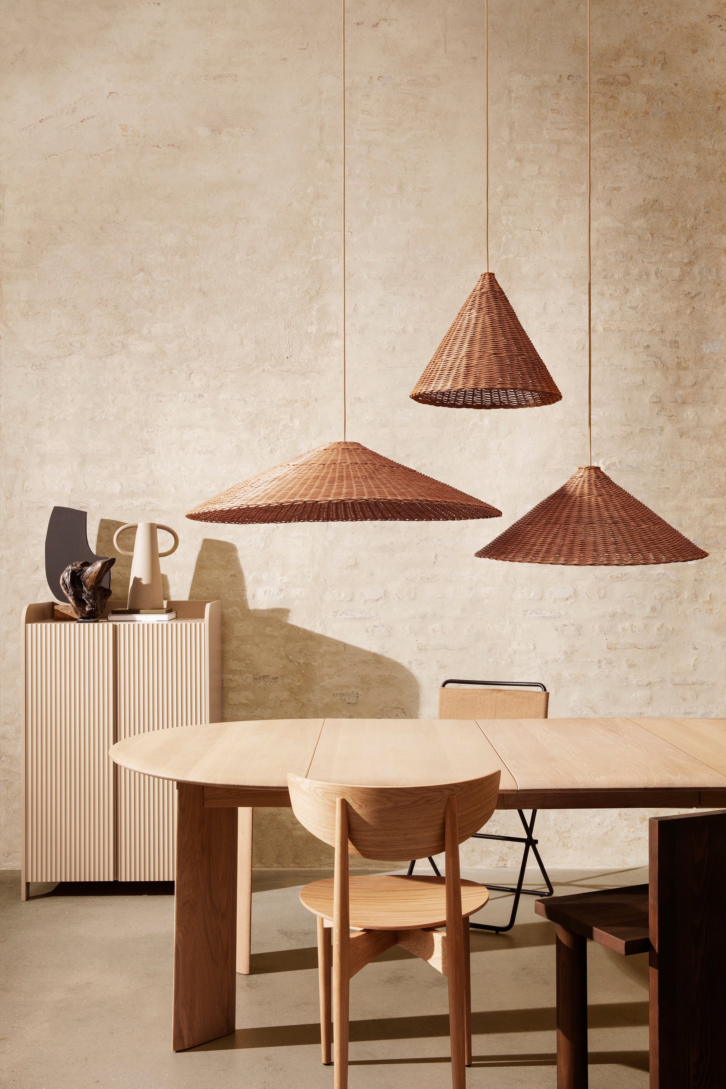 Dou Rattan lampshade