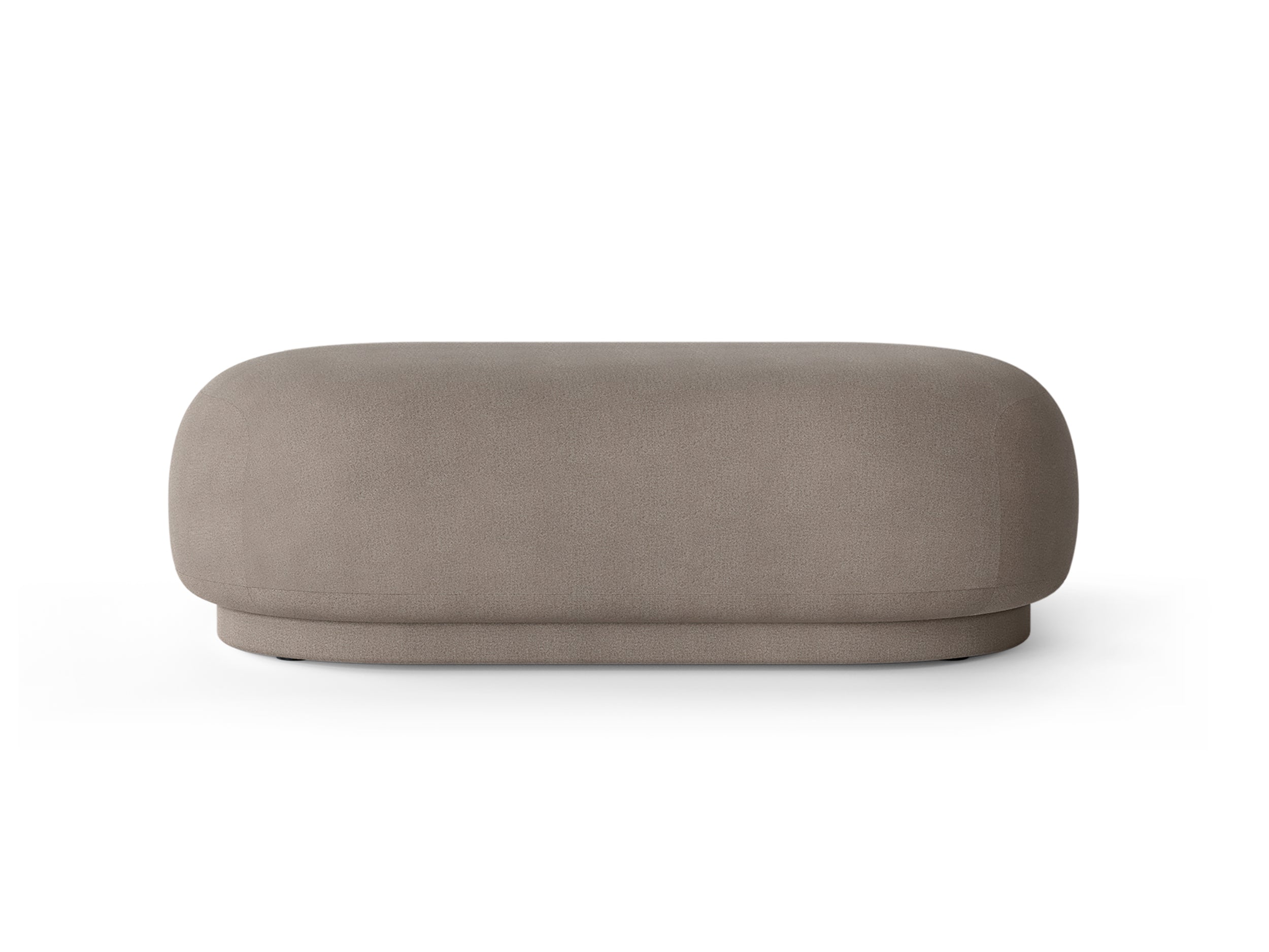 Upholstered rico ottoman