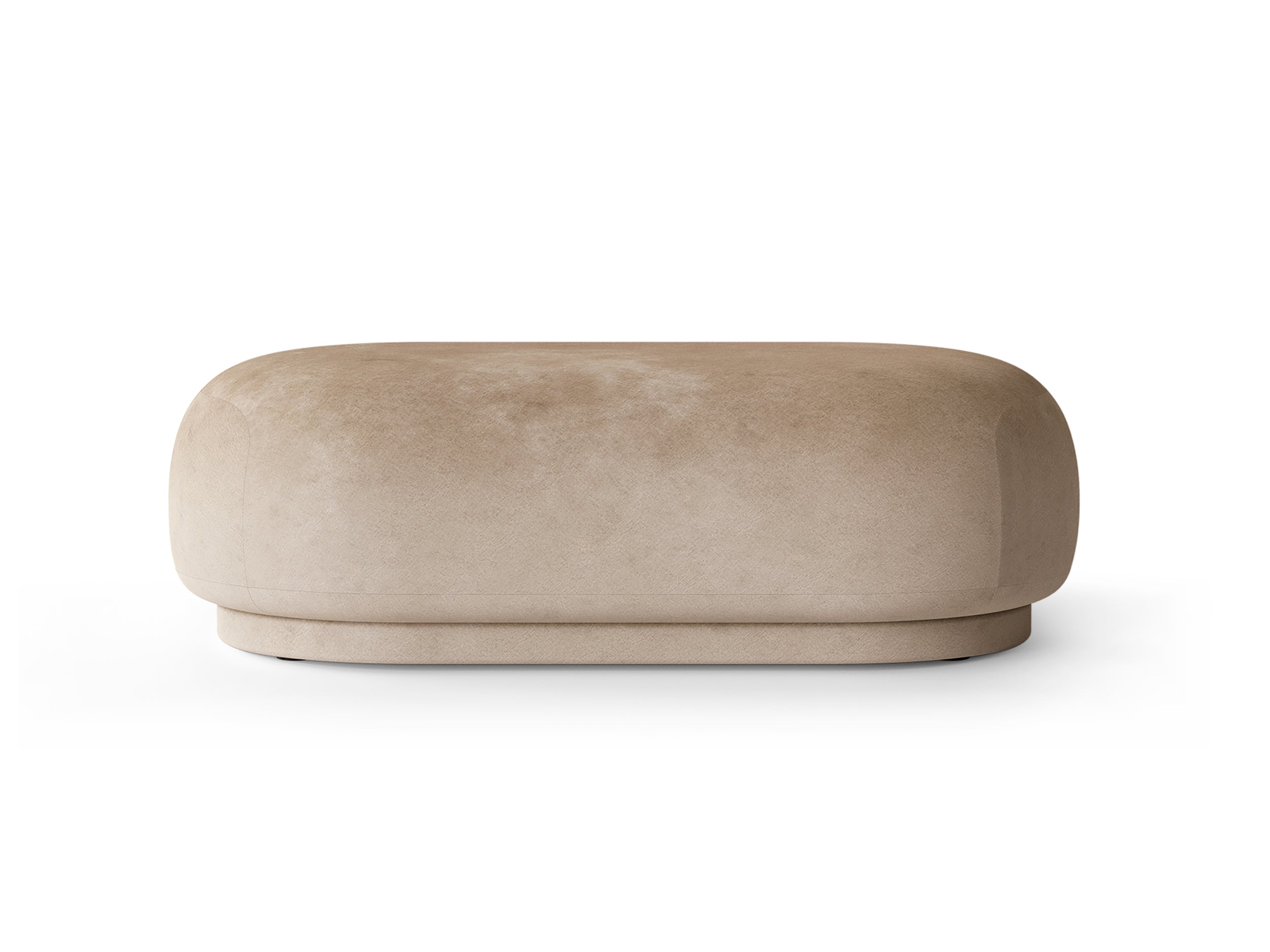 Upholstered rico ottoman