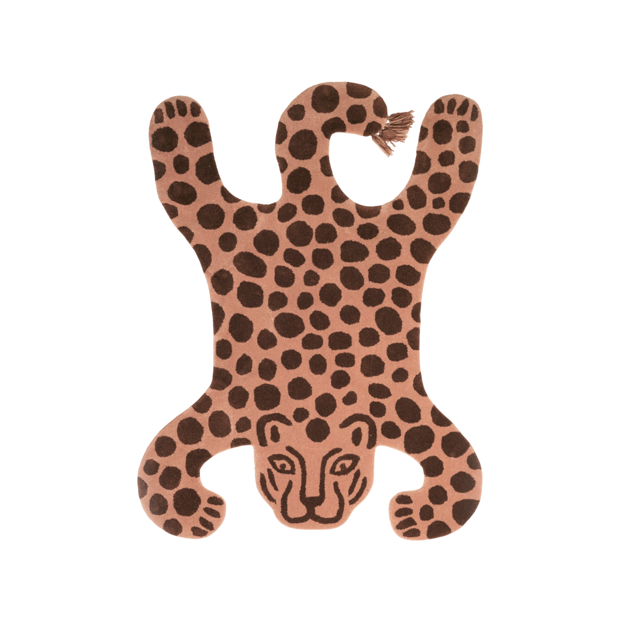 Dywan SAFARI LEOPARD brązowy