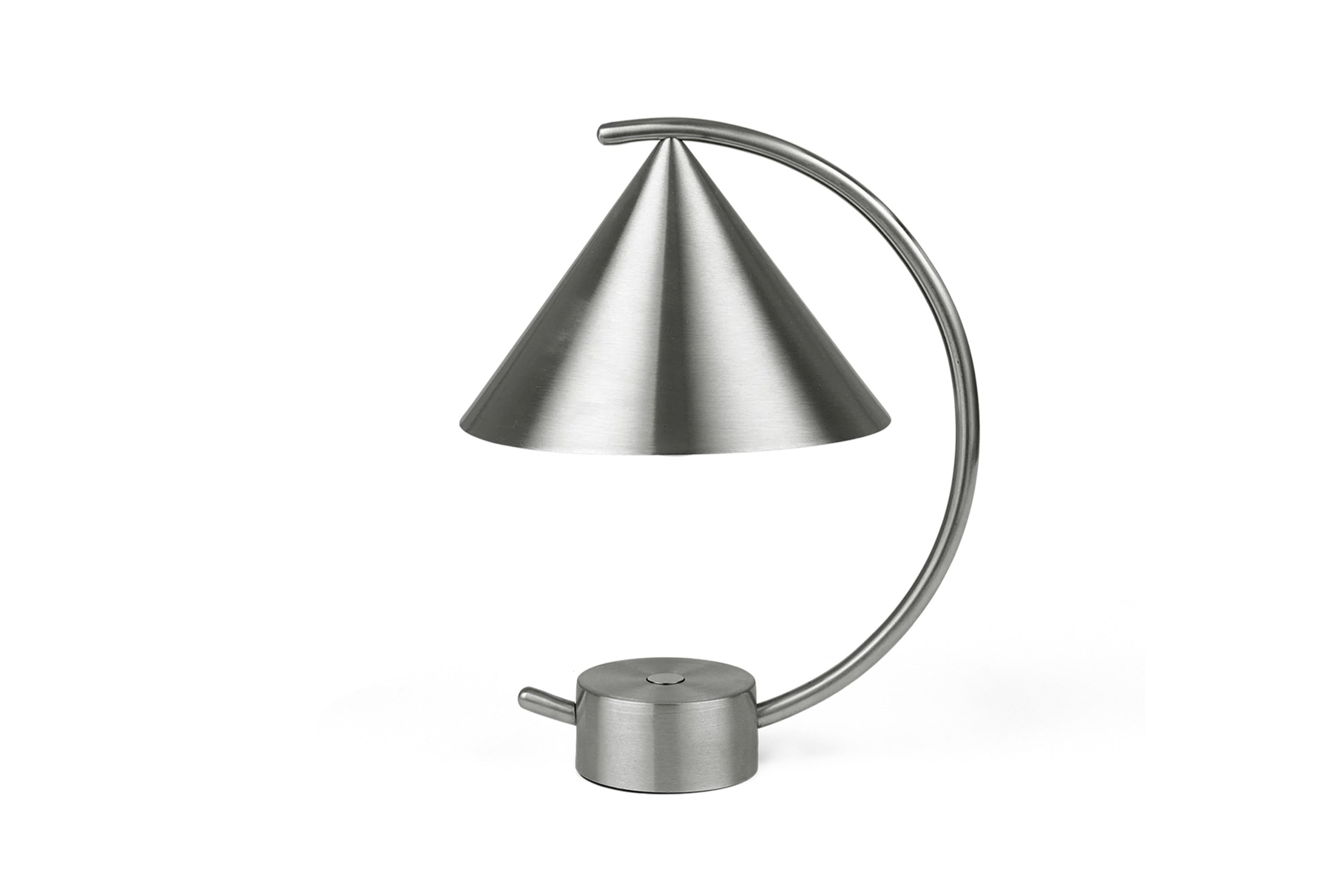 MERIDIAN Tragbare Lampe Edelstahl 