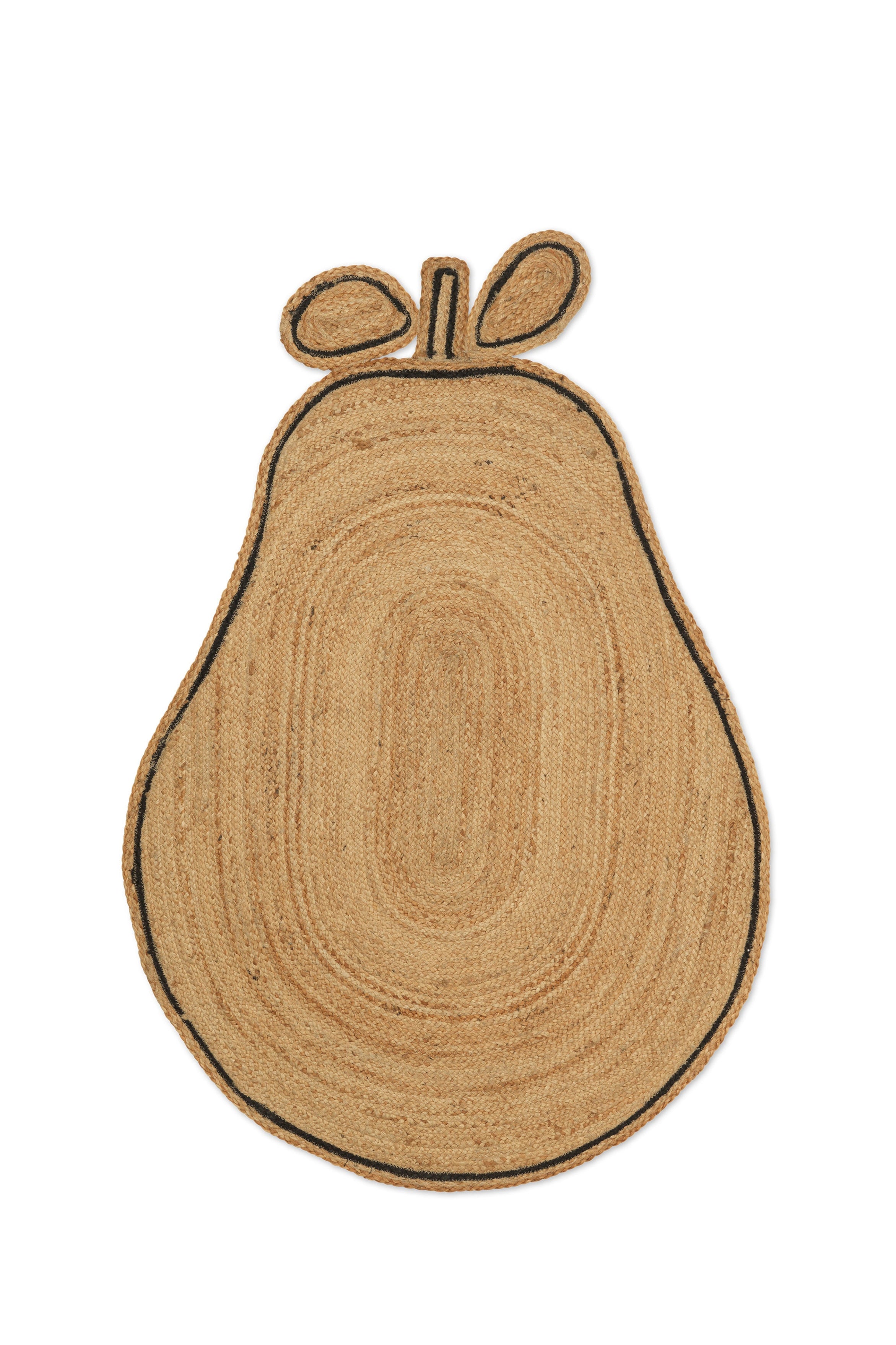 PEAR geflochtener Juteteppich