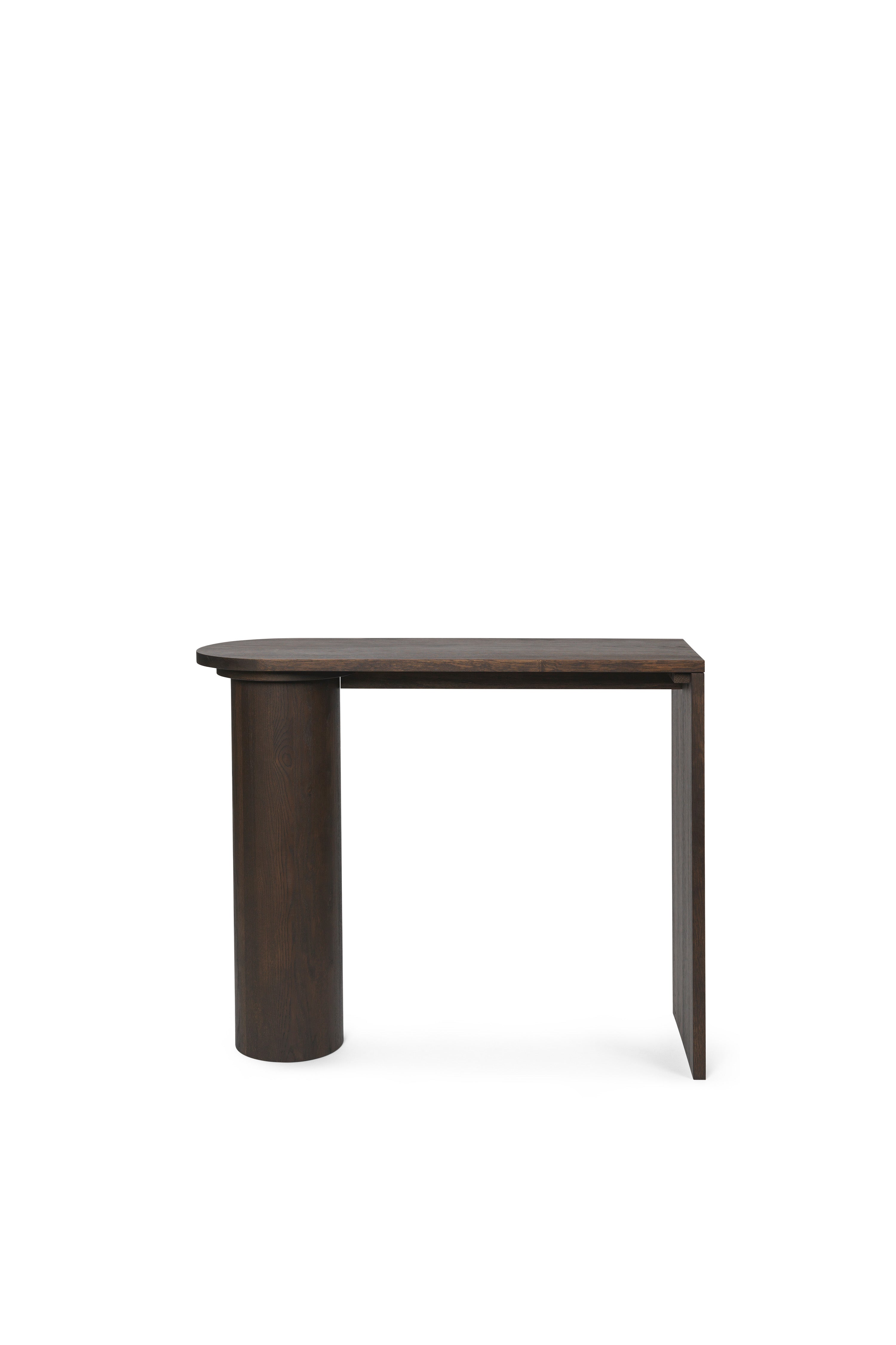 Pylo console solid oak wood