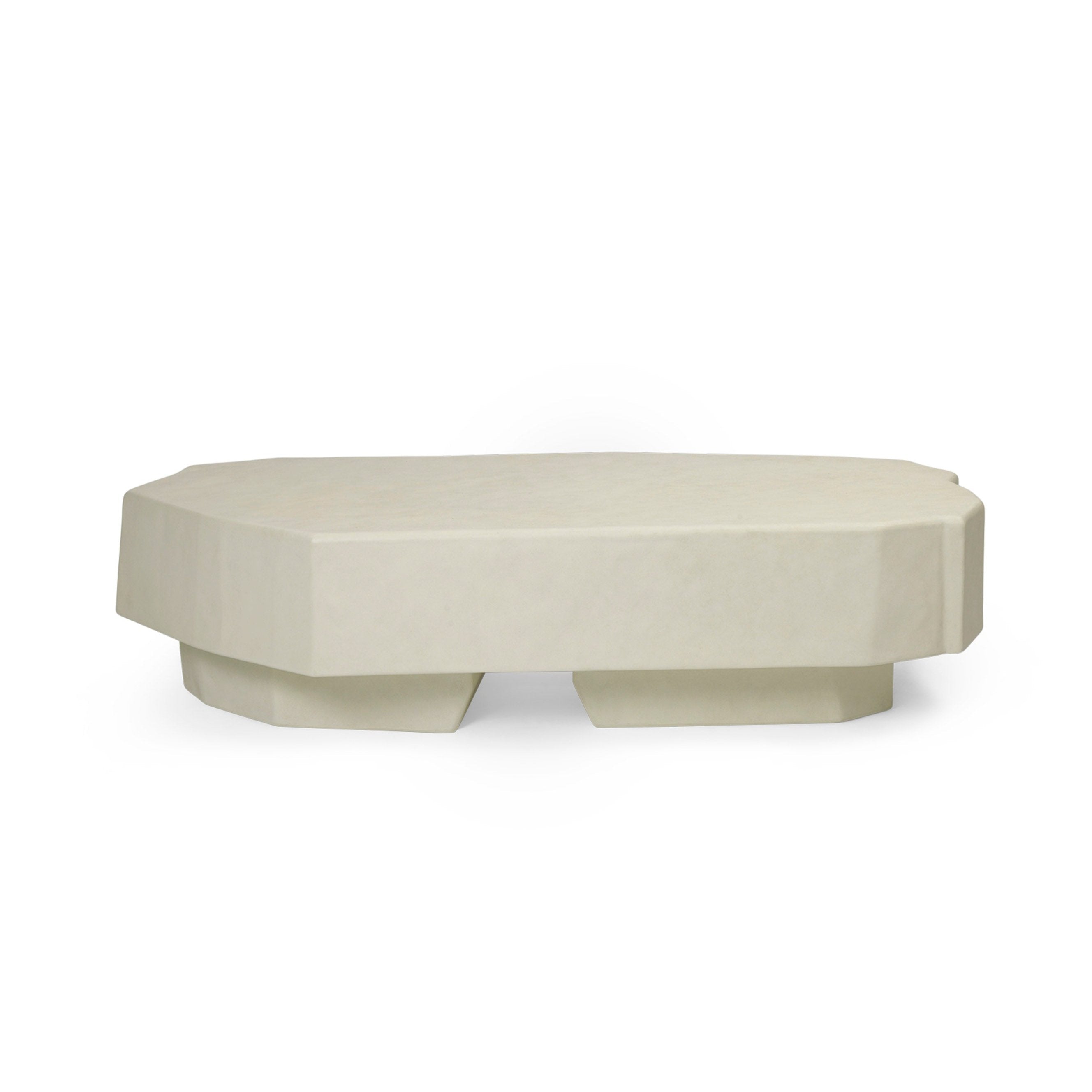 Staffa coffee table broken white