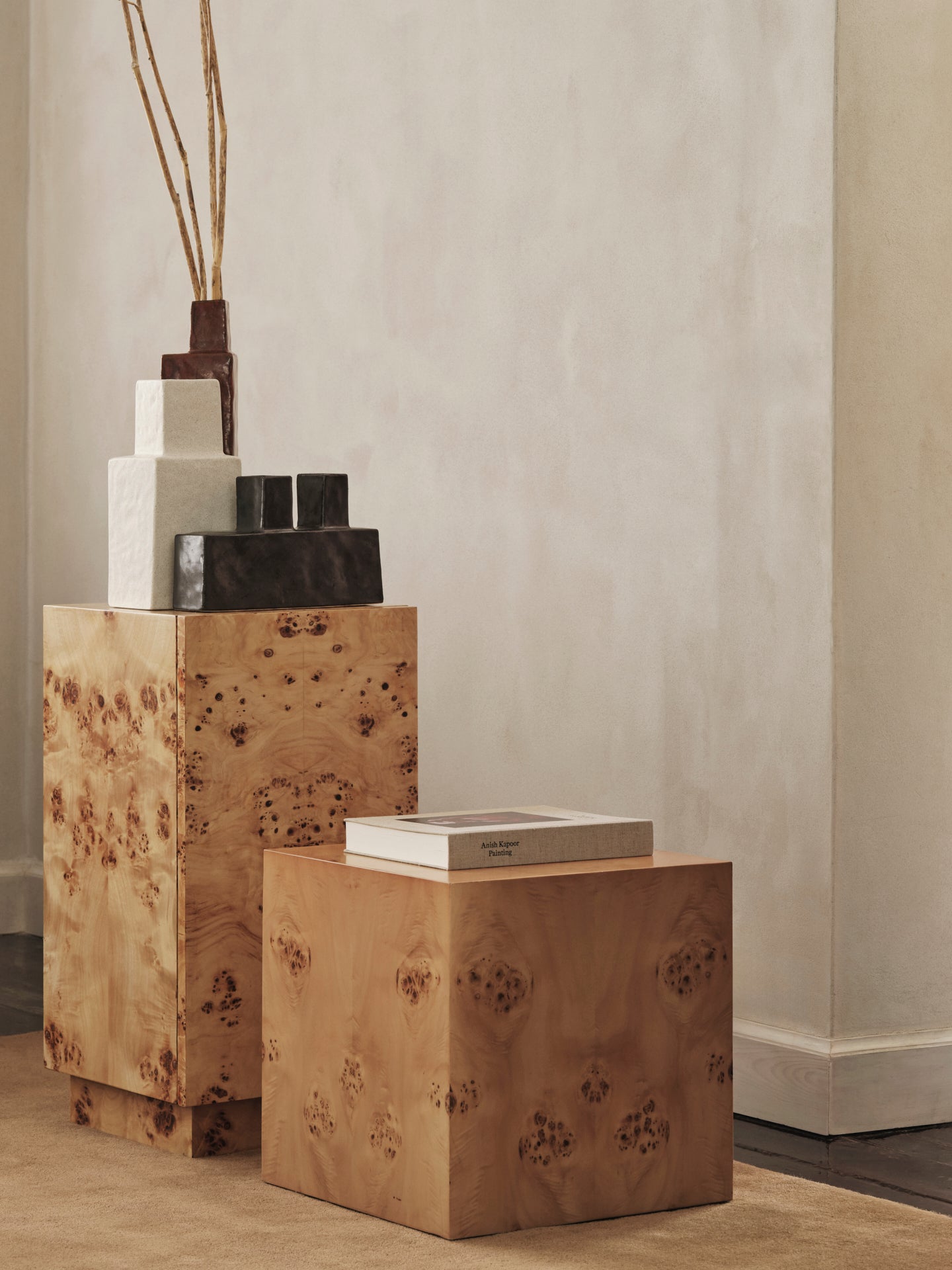 KOA rusty brown vase