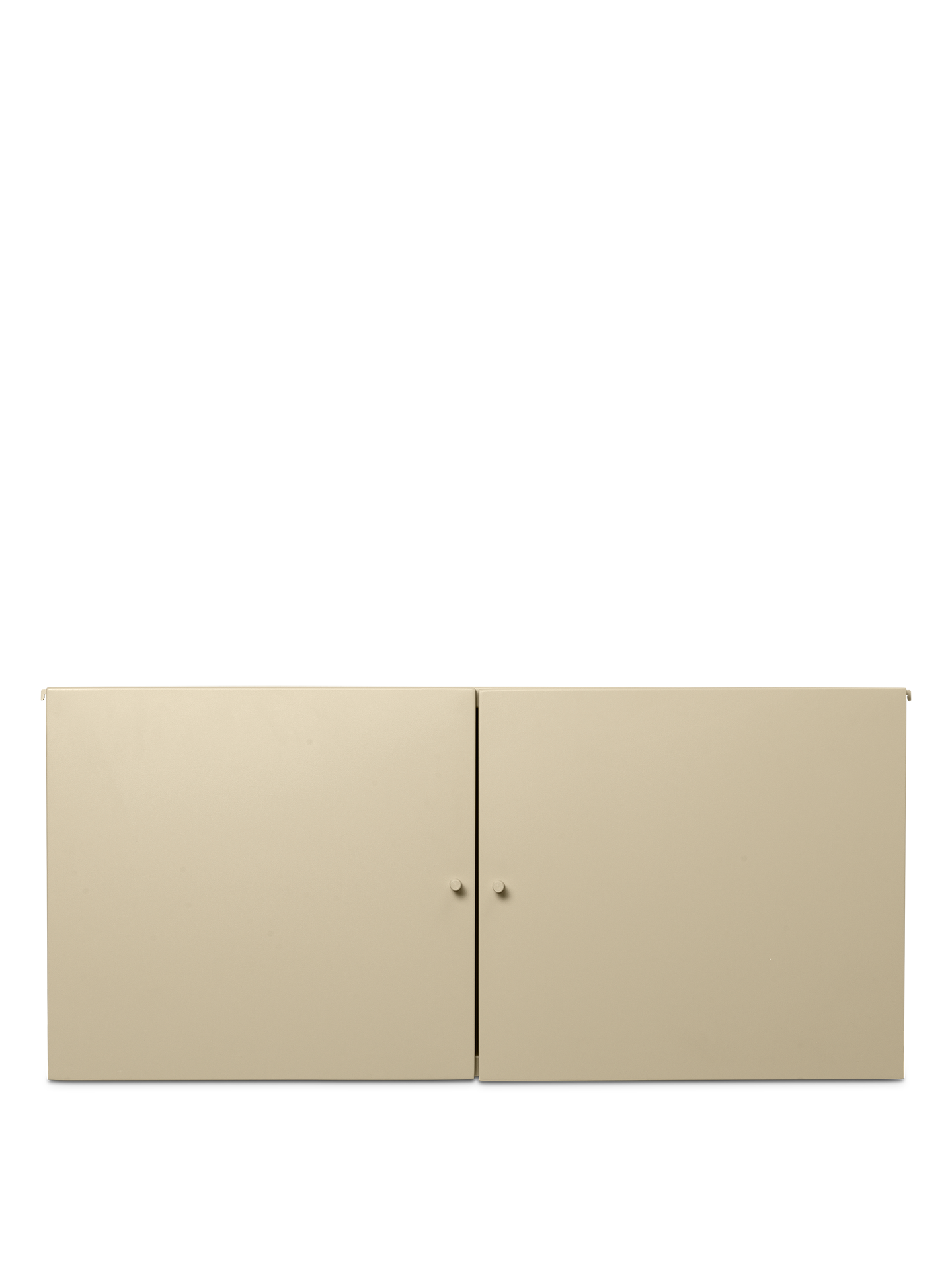 Punktual beige modular cabinet