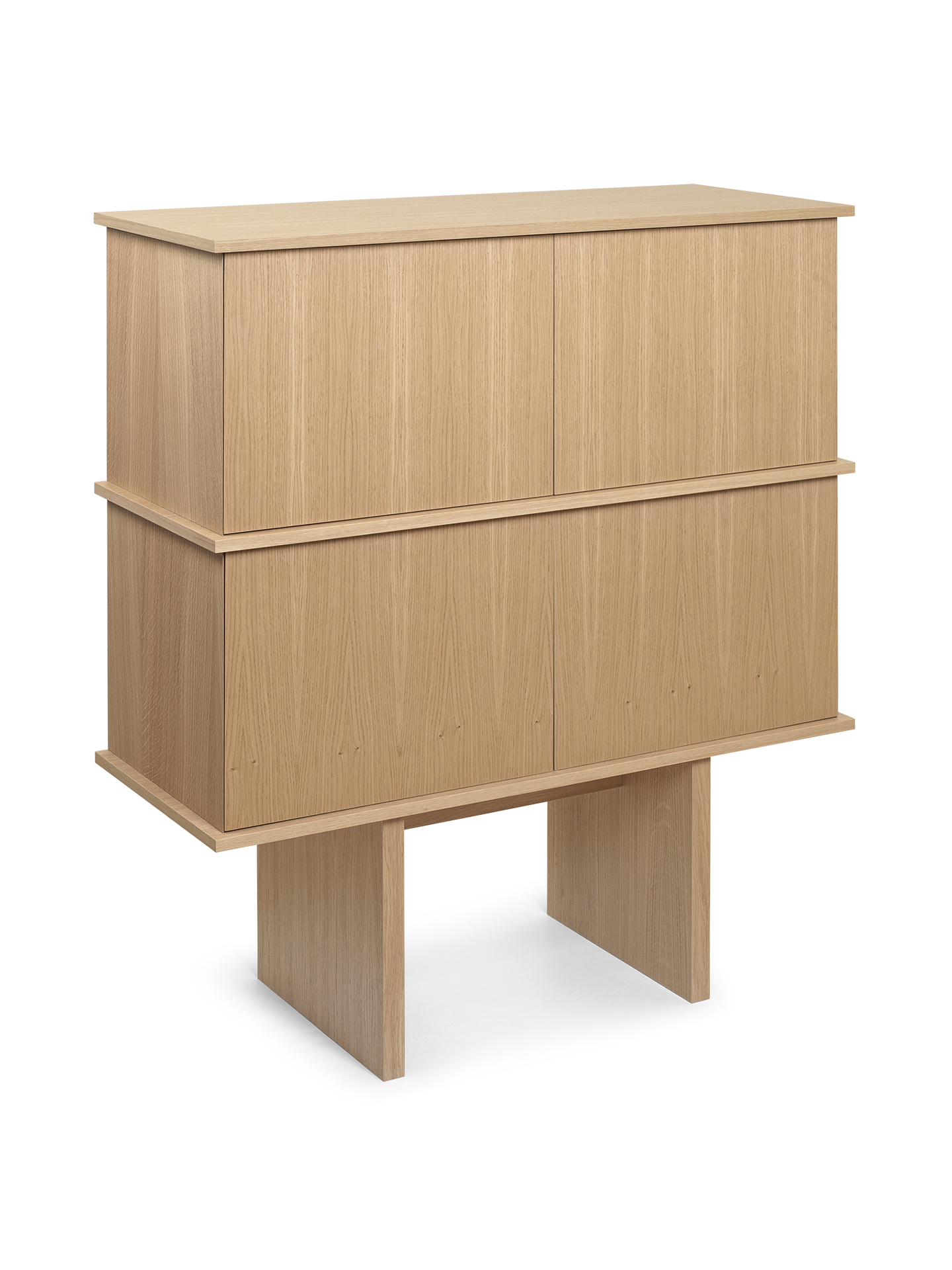 Stilt Dębowy Veneer chest of drawers