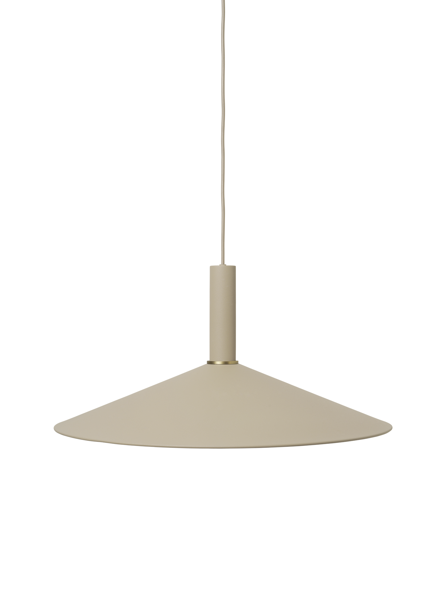 Collect Angle beige lampshade