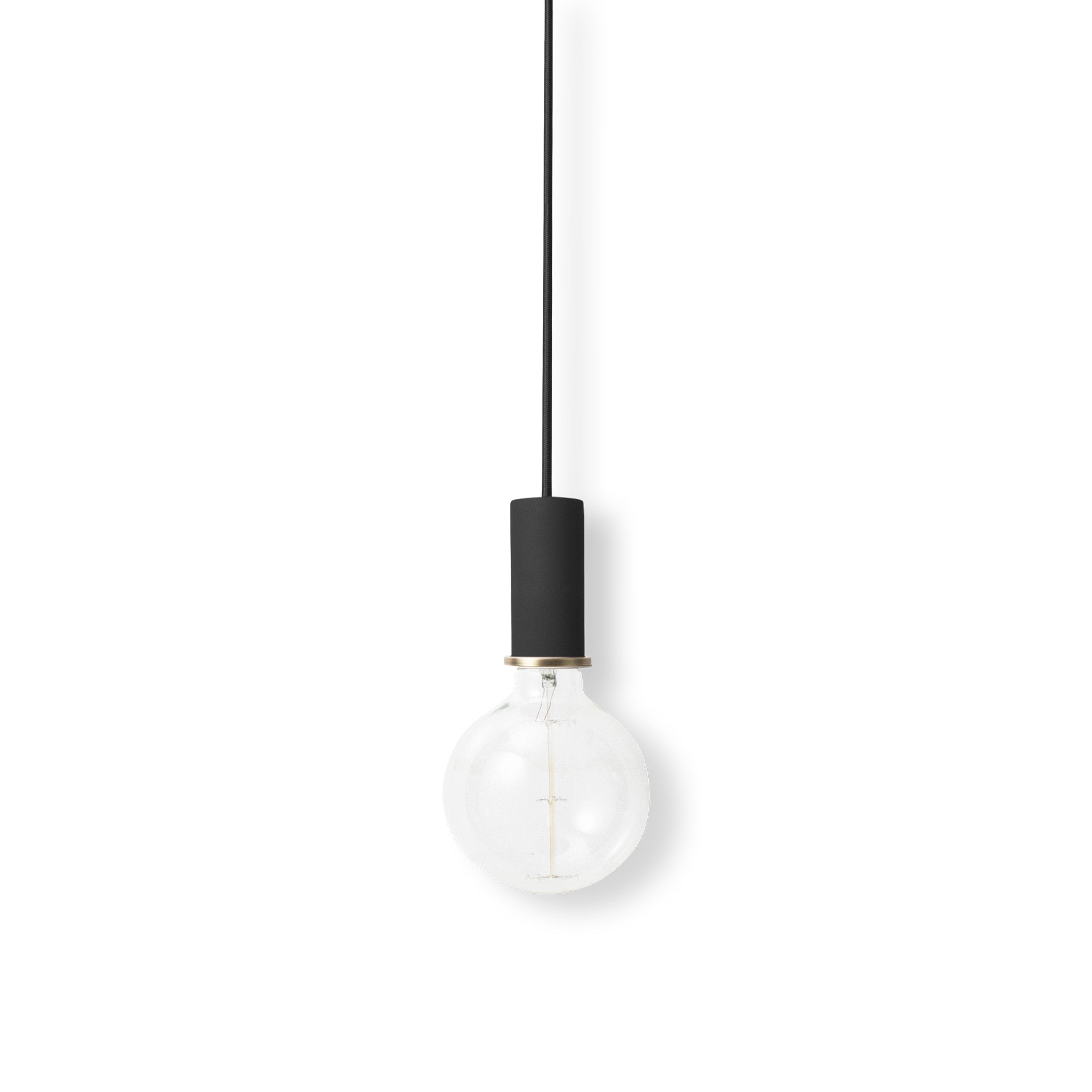 Collect black hanging lamp