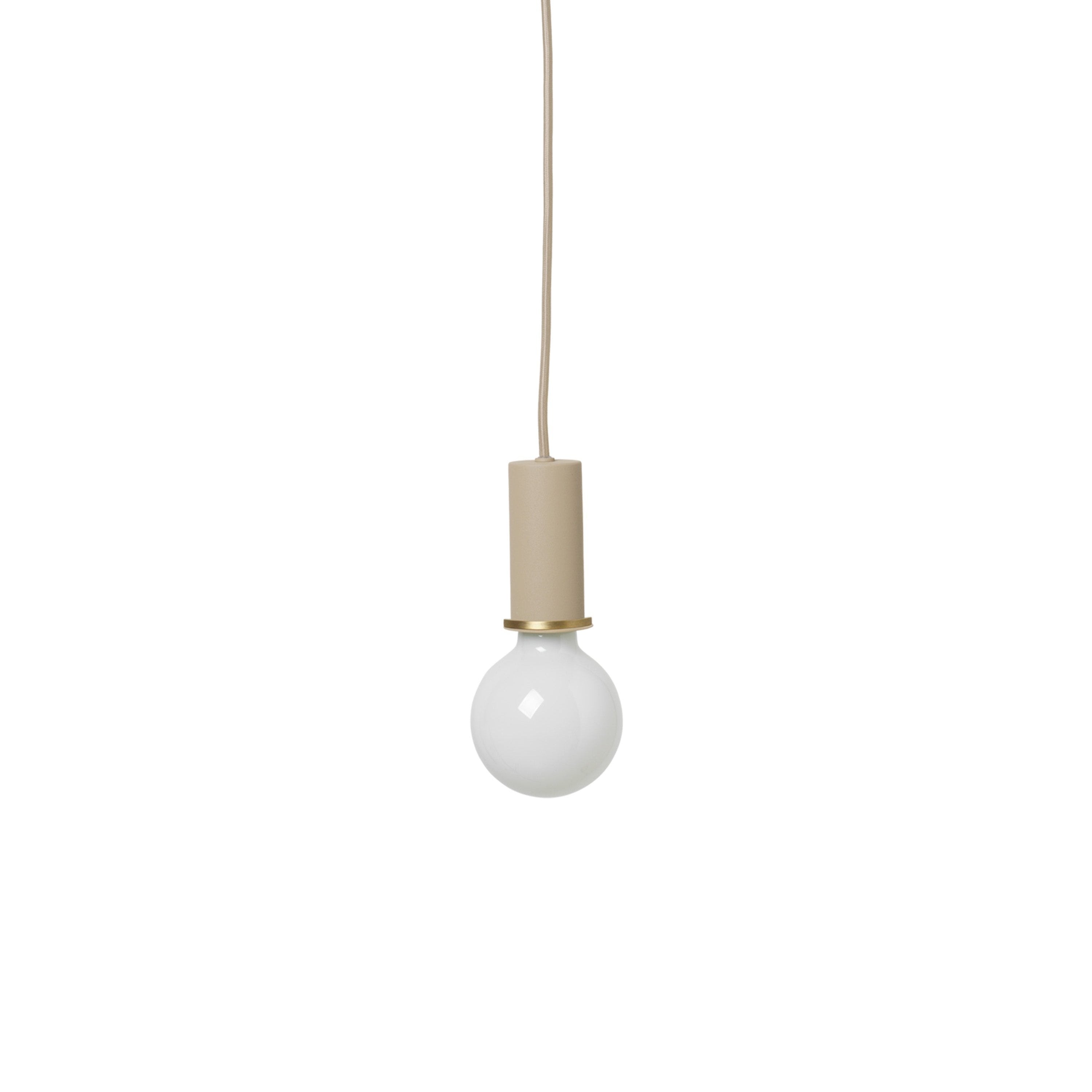 Collect beige hanging lamp