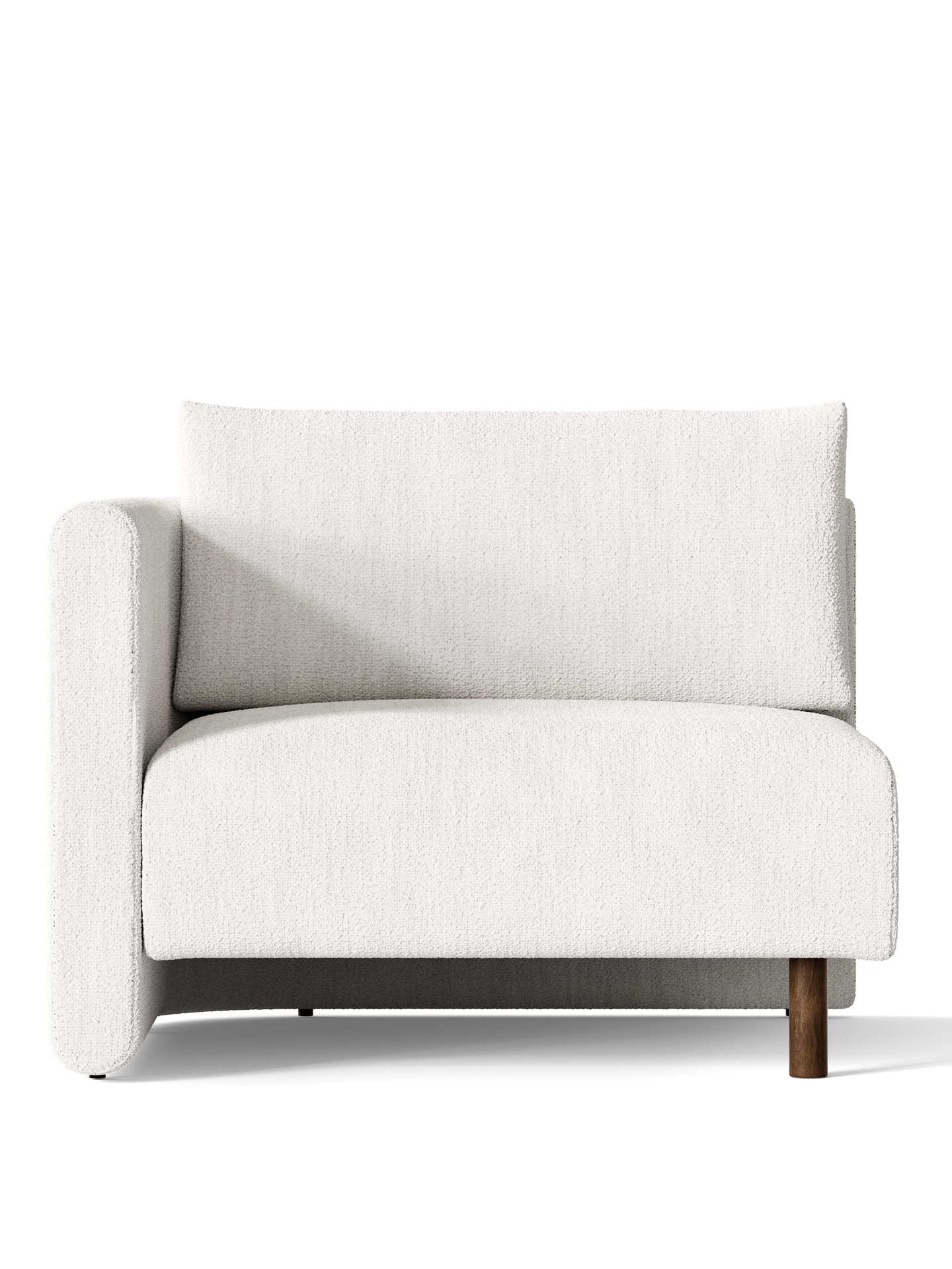 Dase modular sofa - left -hand element upholstered