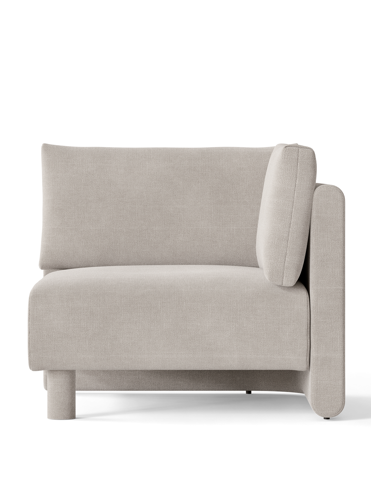 Dase modular sofa - upholstered corner element