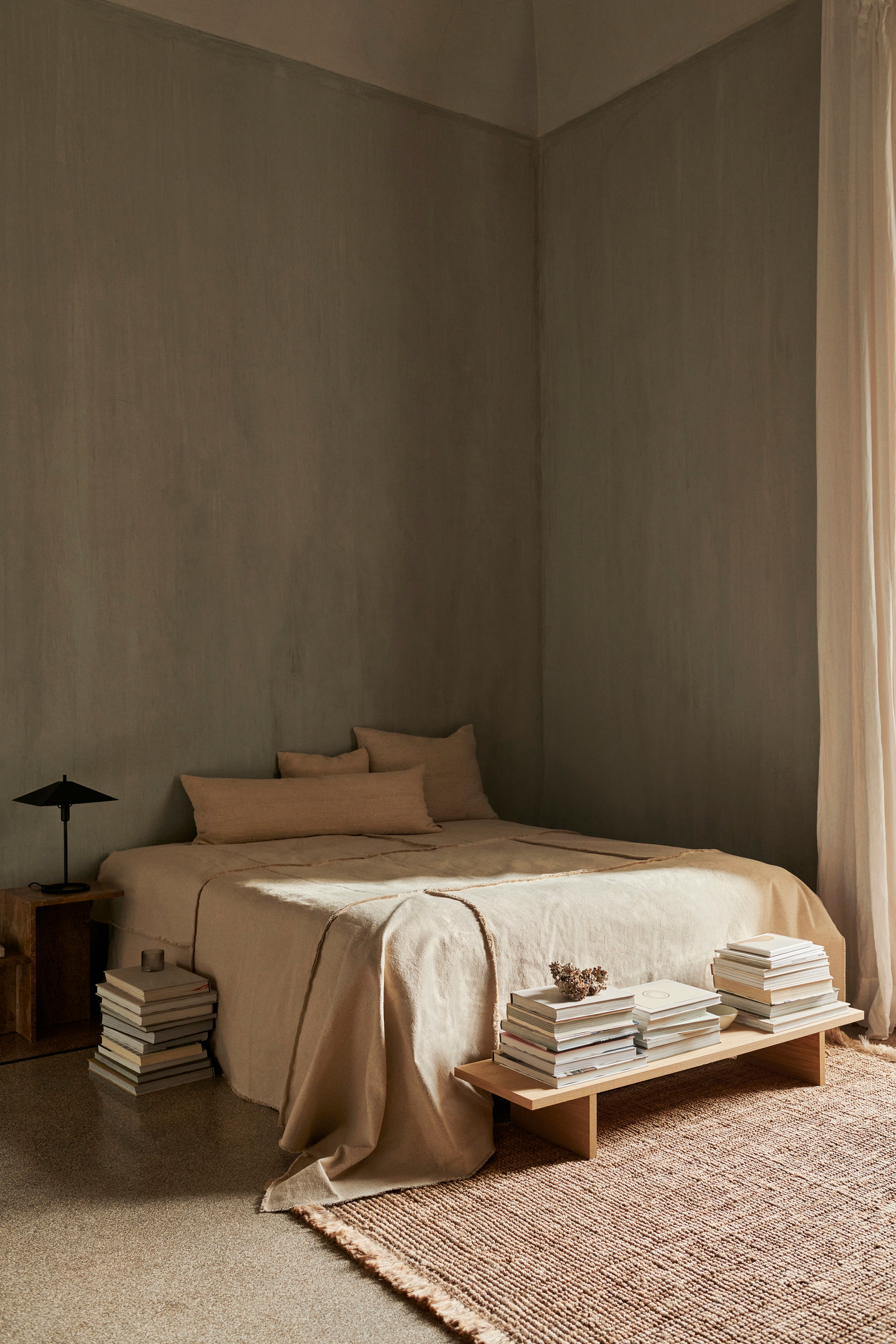 NETTLE decorative pillow beige [Monika] [Amelia spr]