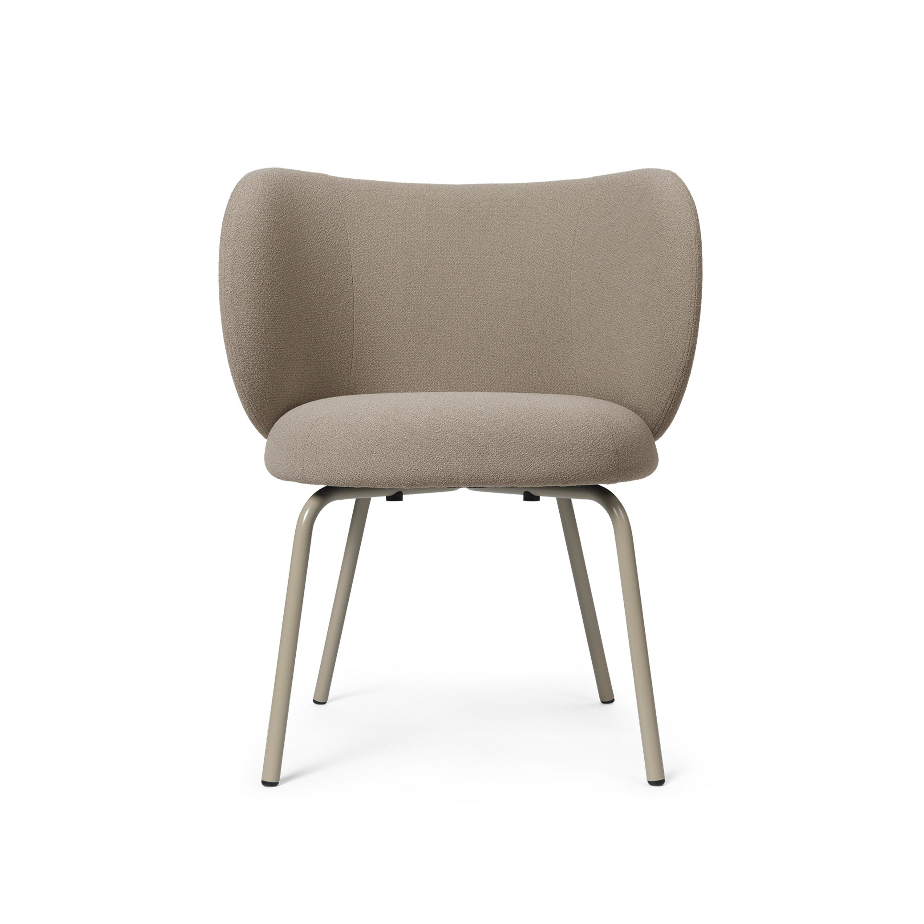 Chair with Rico grain grain beige with beige base