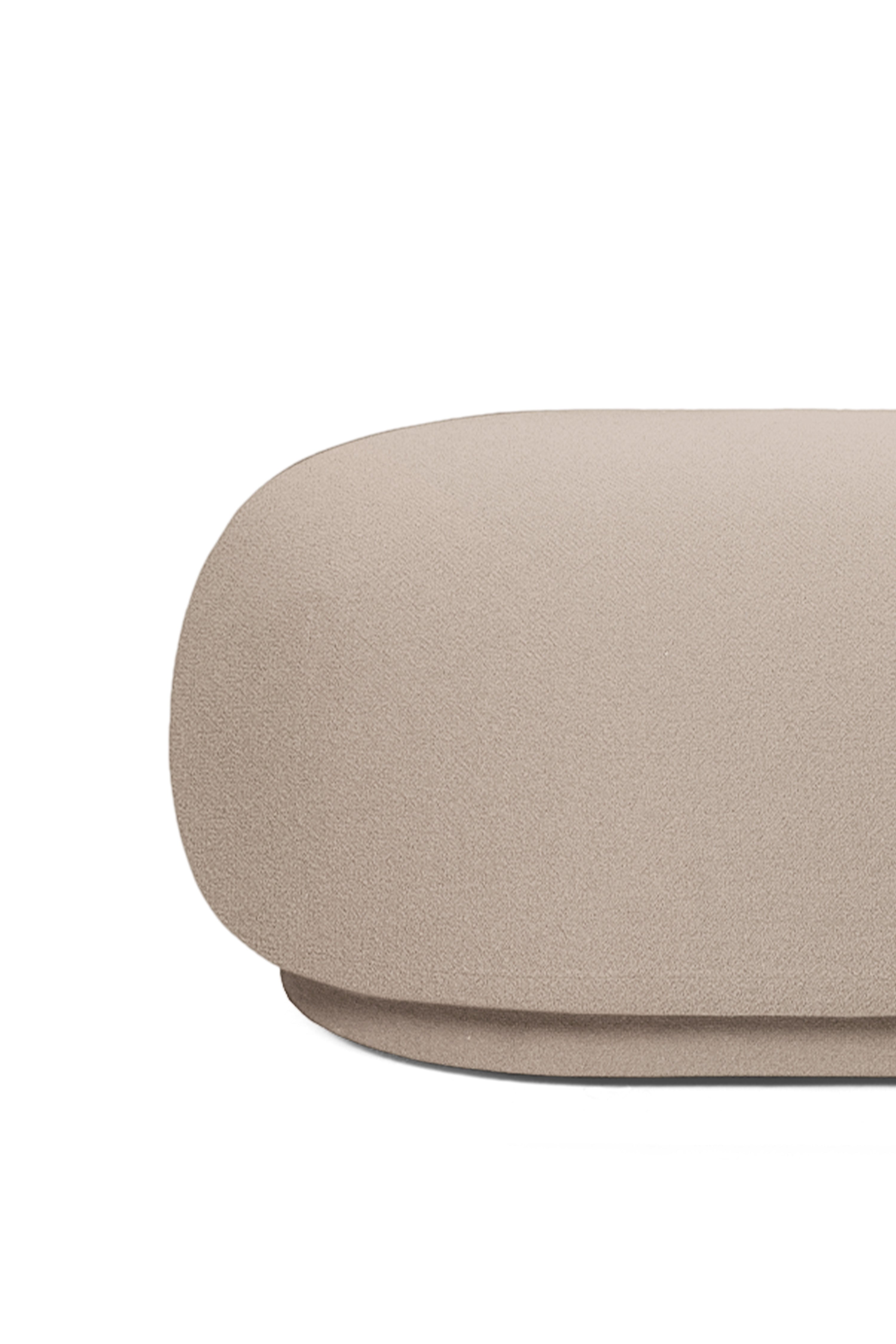 Upholstered rico ottoman