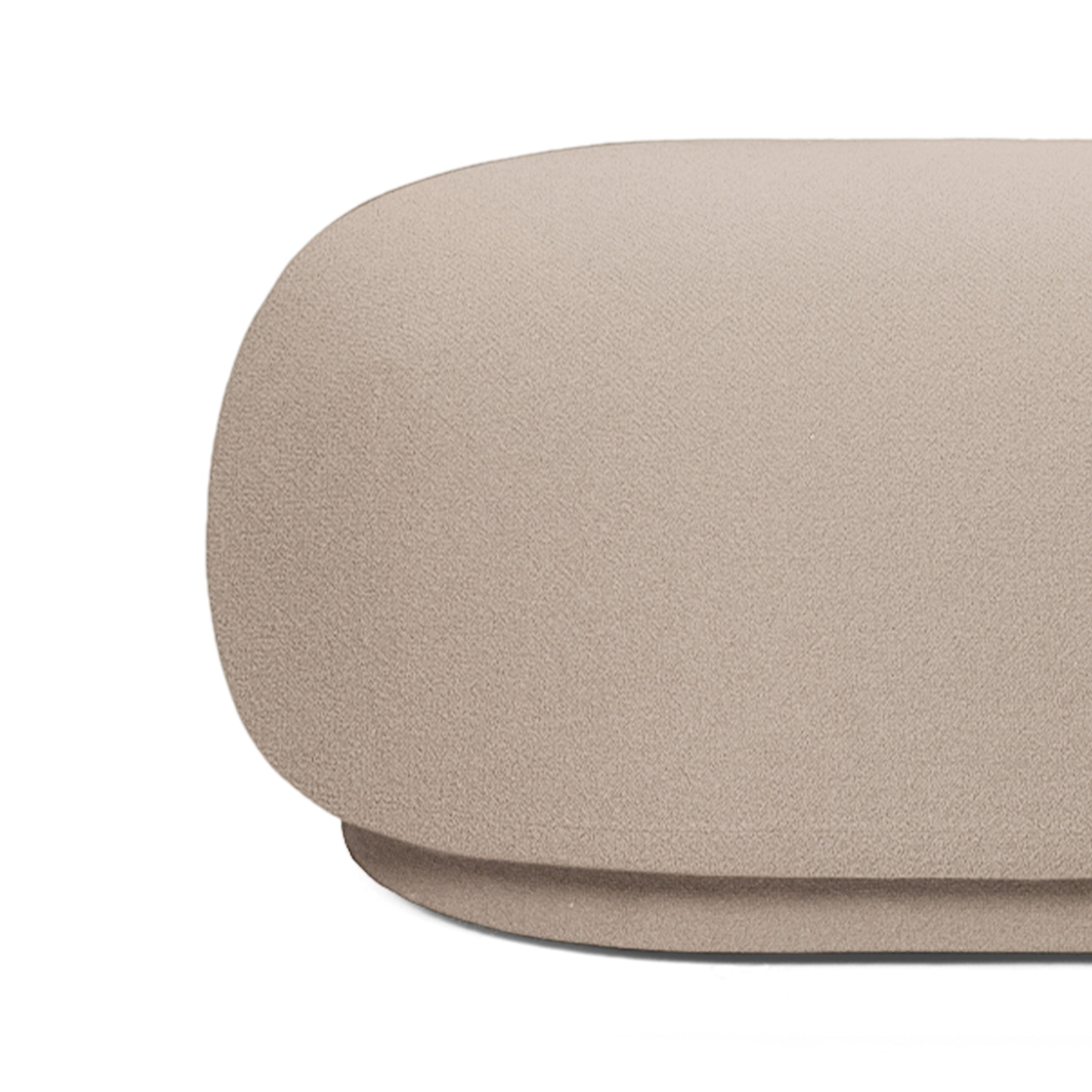 Ottoman rico grain beige