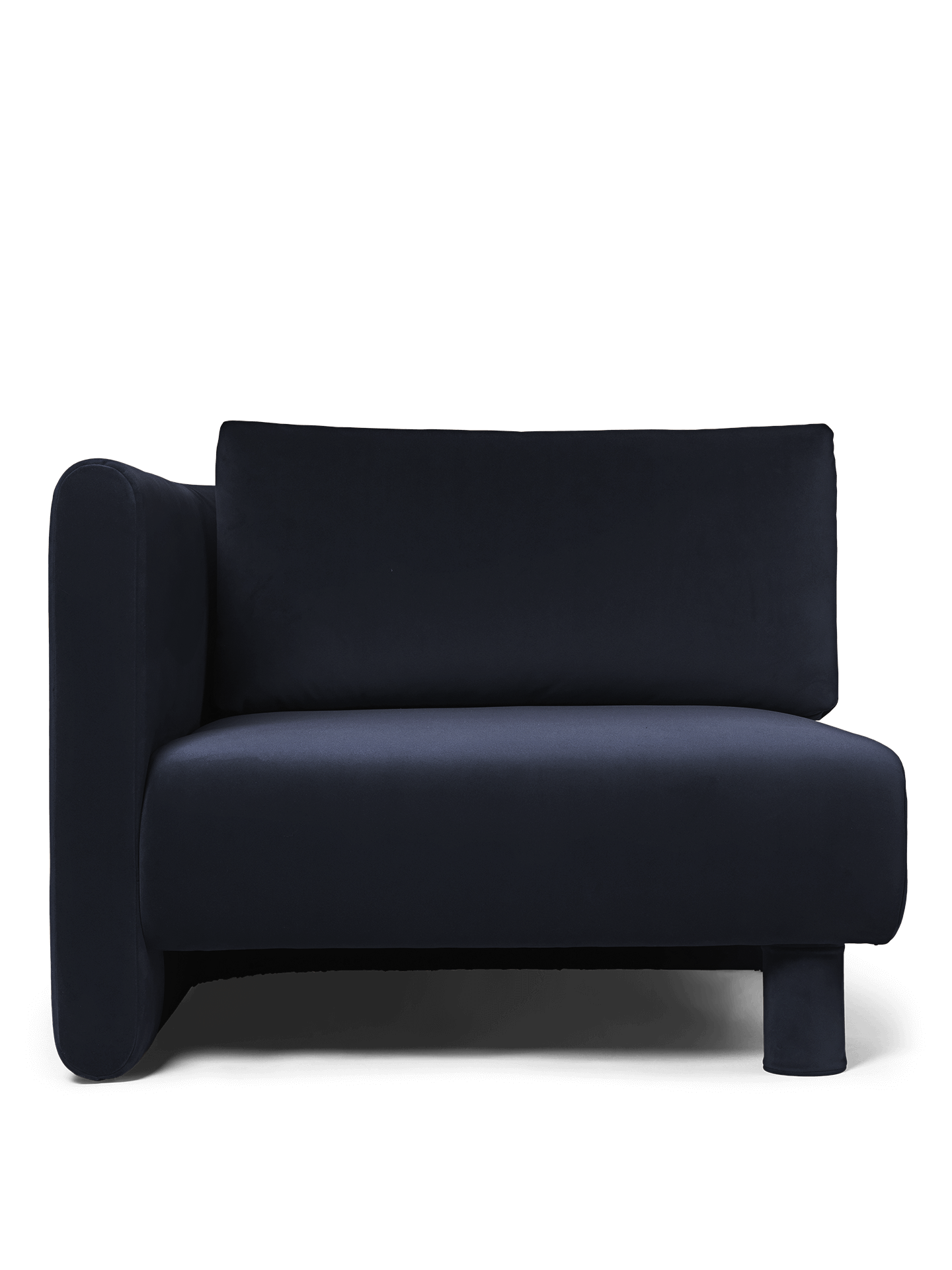 Dase modular sofa - left -hand element upholstered