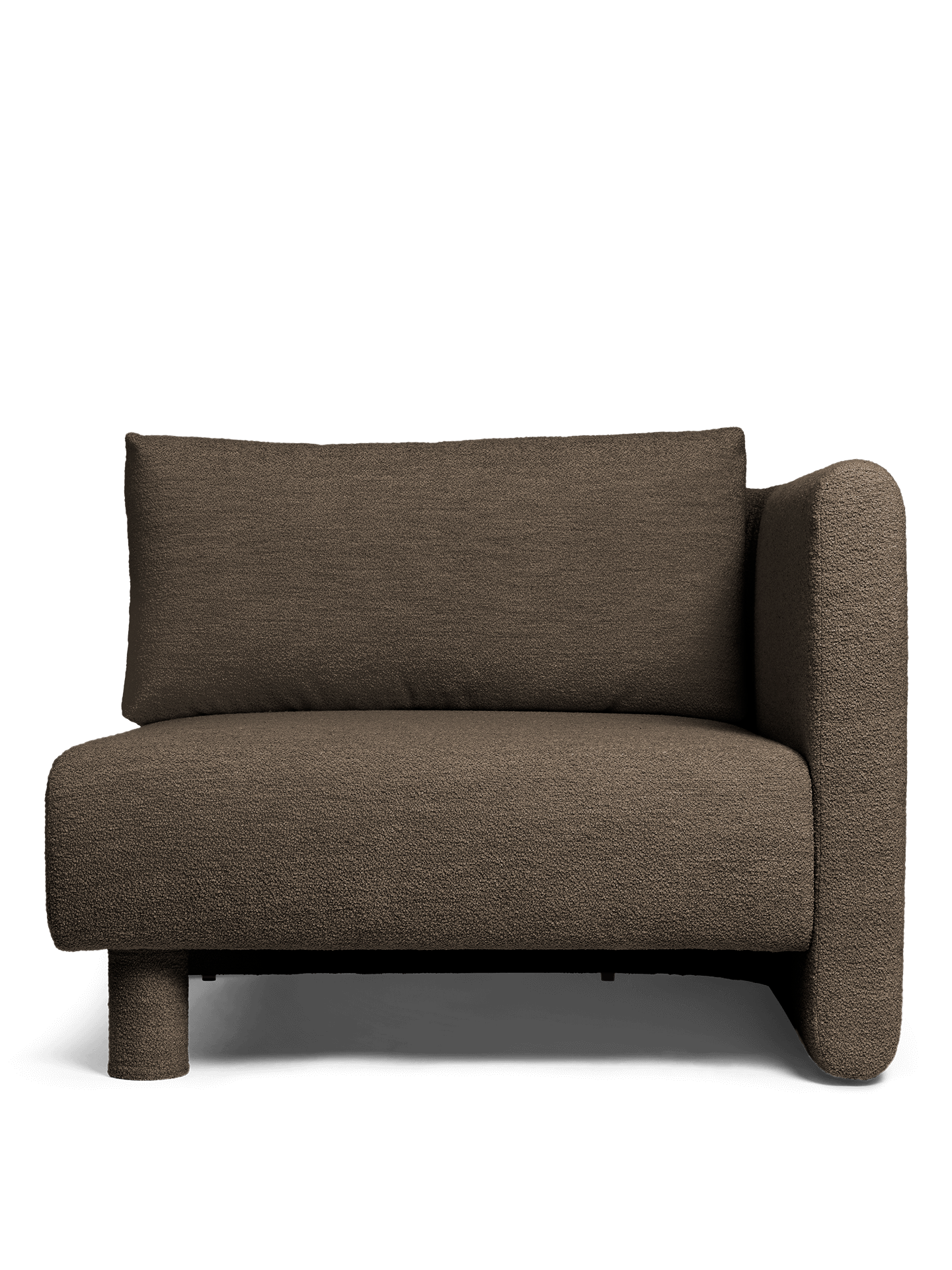 Dase modular sofa - right -handed element upholstered