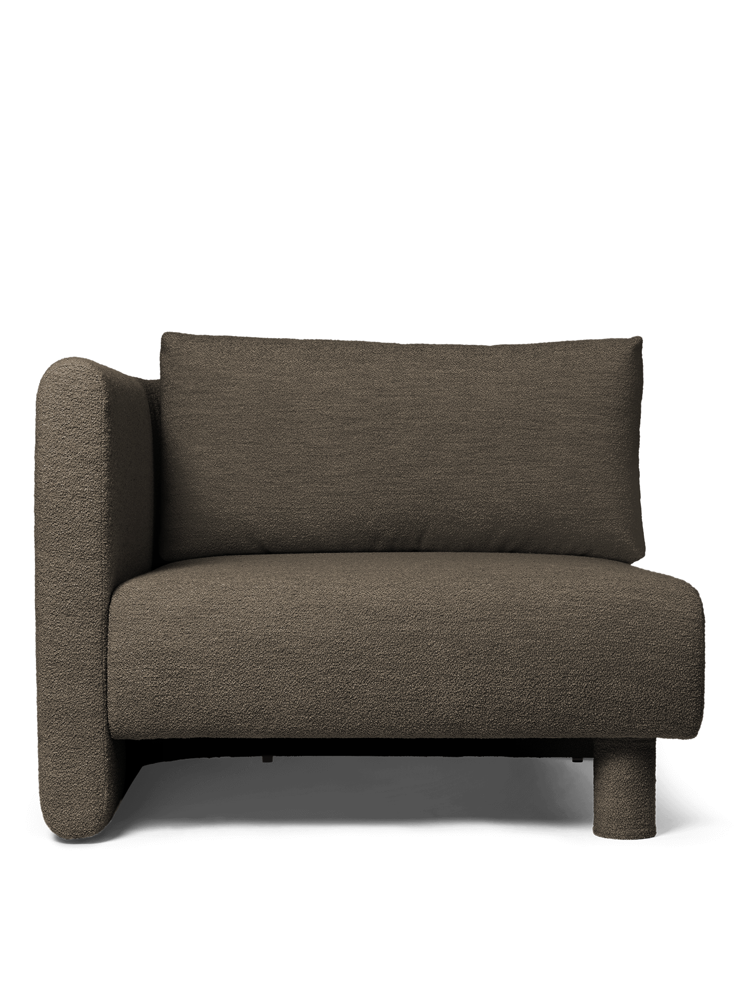Dase modular sofa - left -hand element upholstered