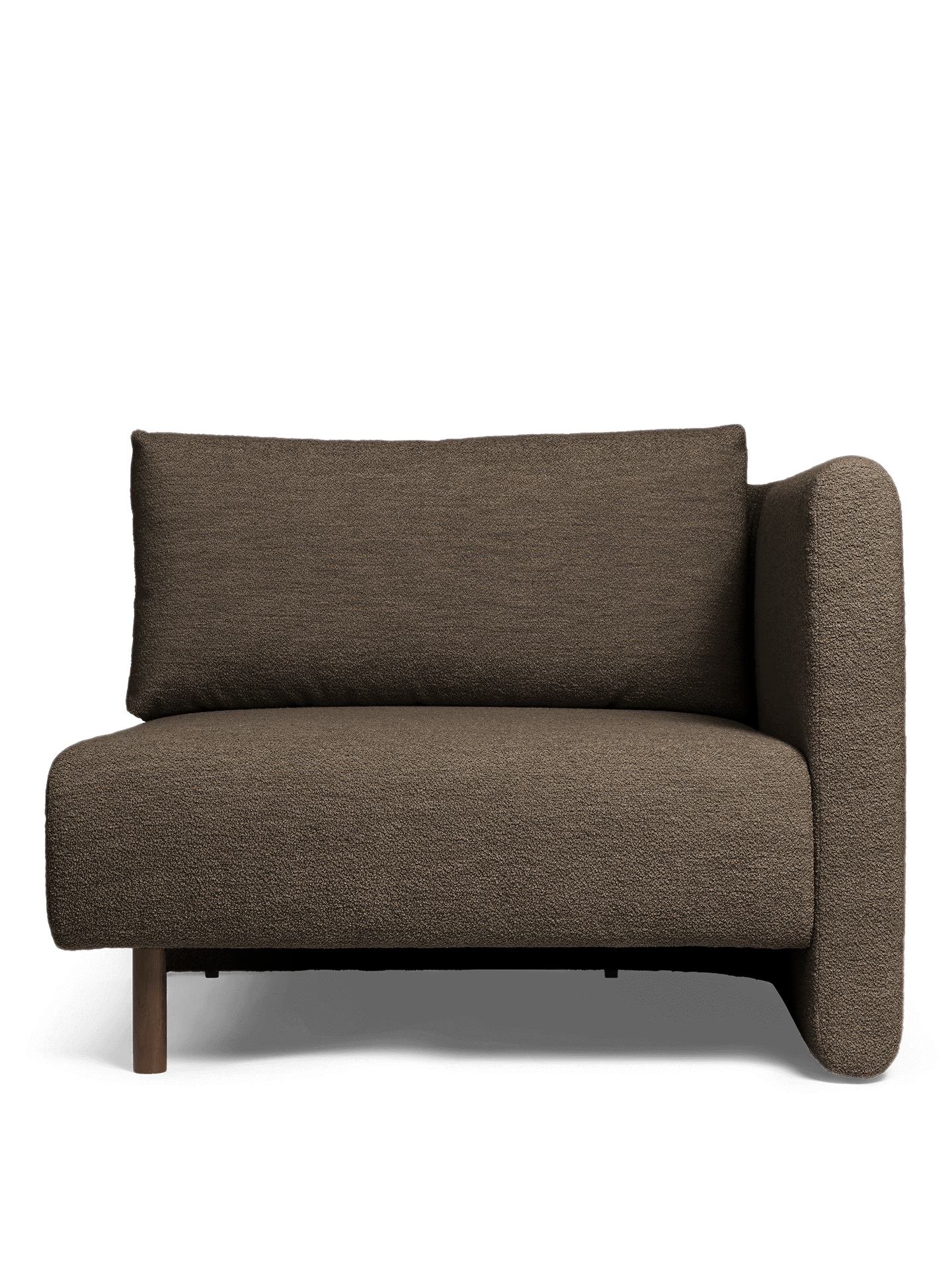 Dase modular sofa - right -handed element upholstered