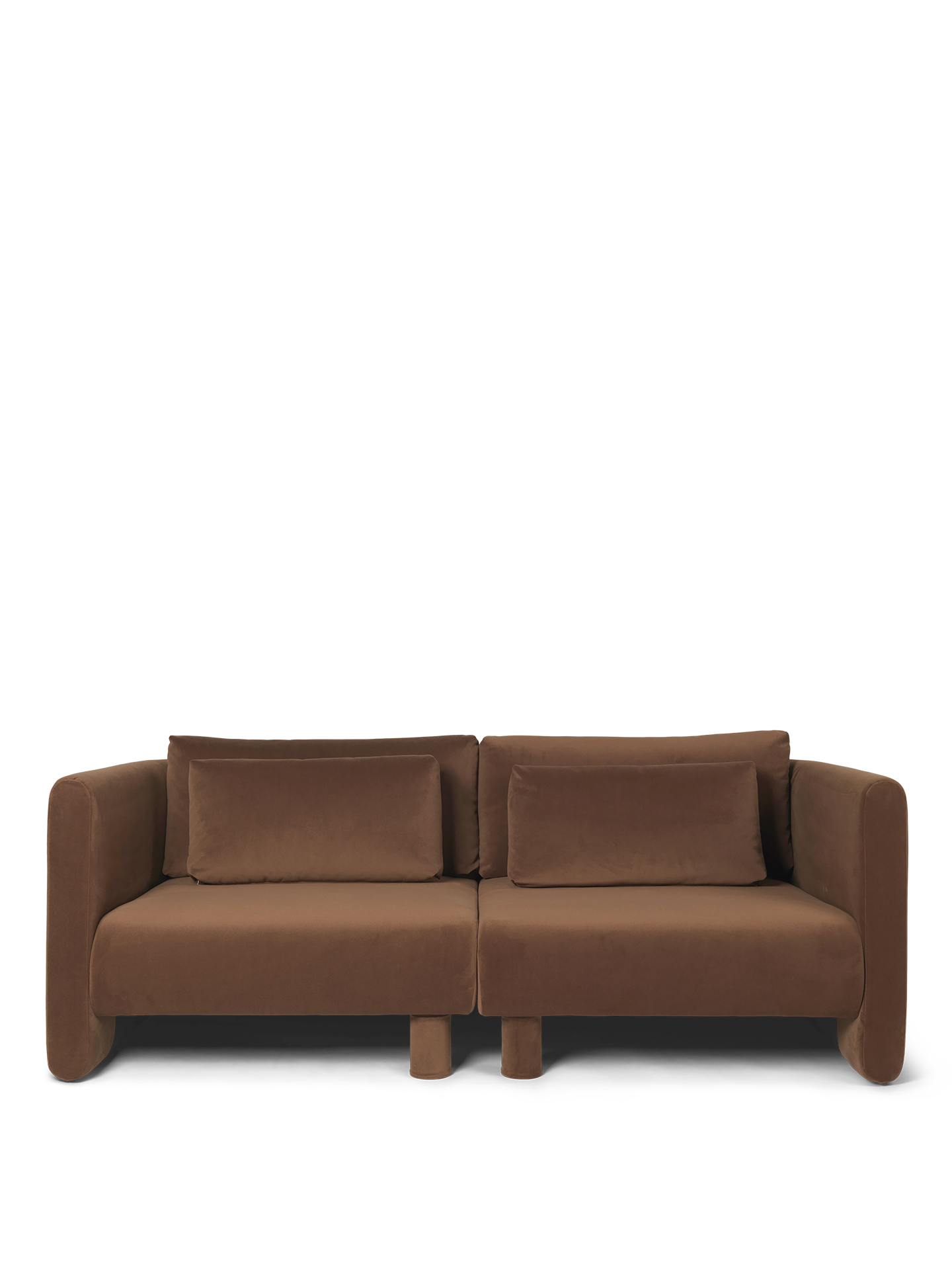 Dase modular sofa - left -hand element upholstered