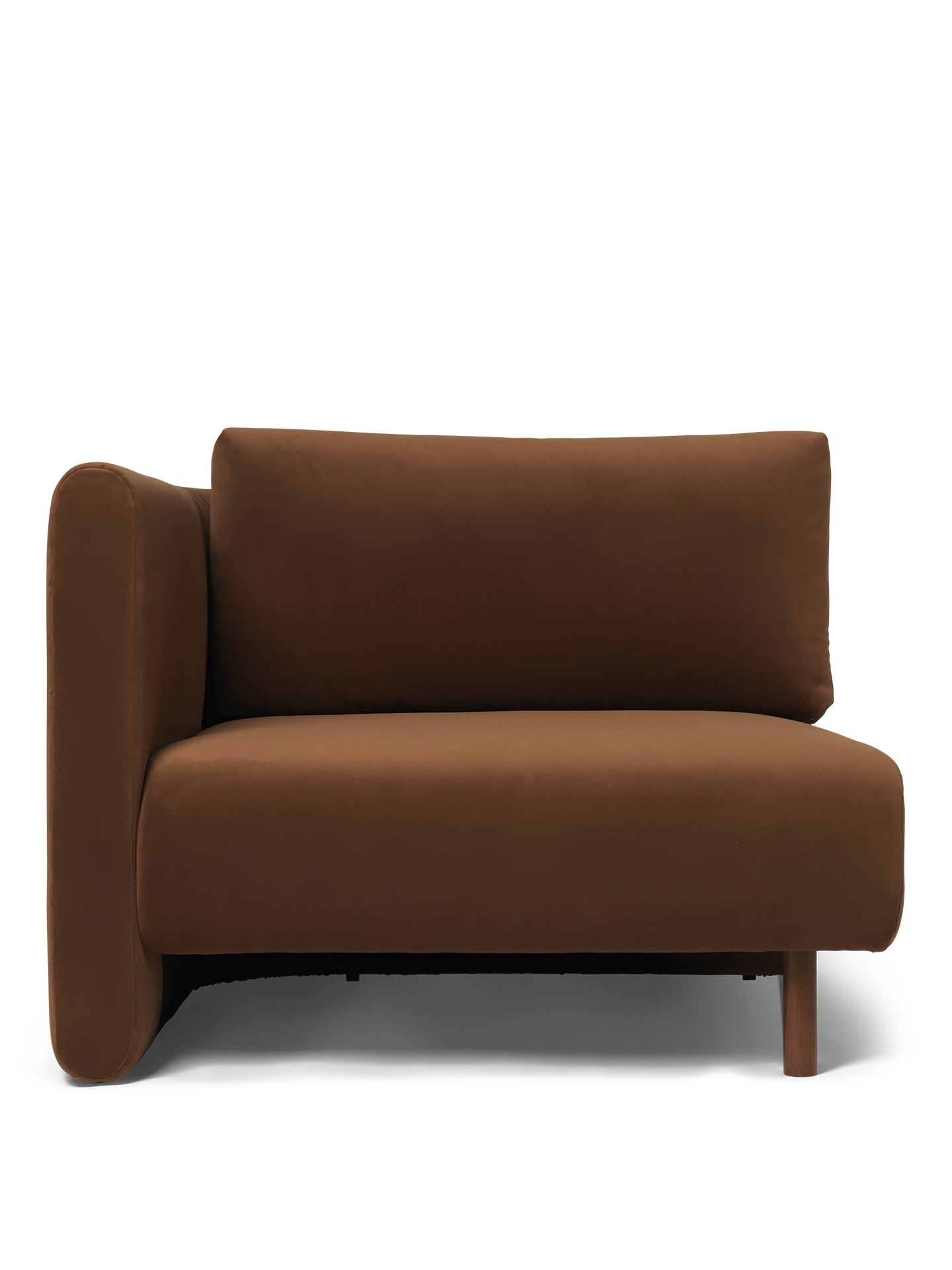 Dase modular sofa - left -hand element upholstered