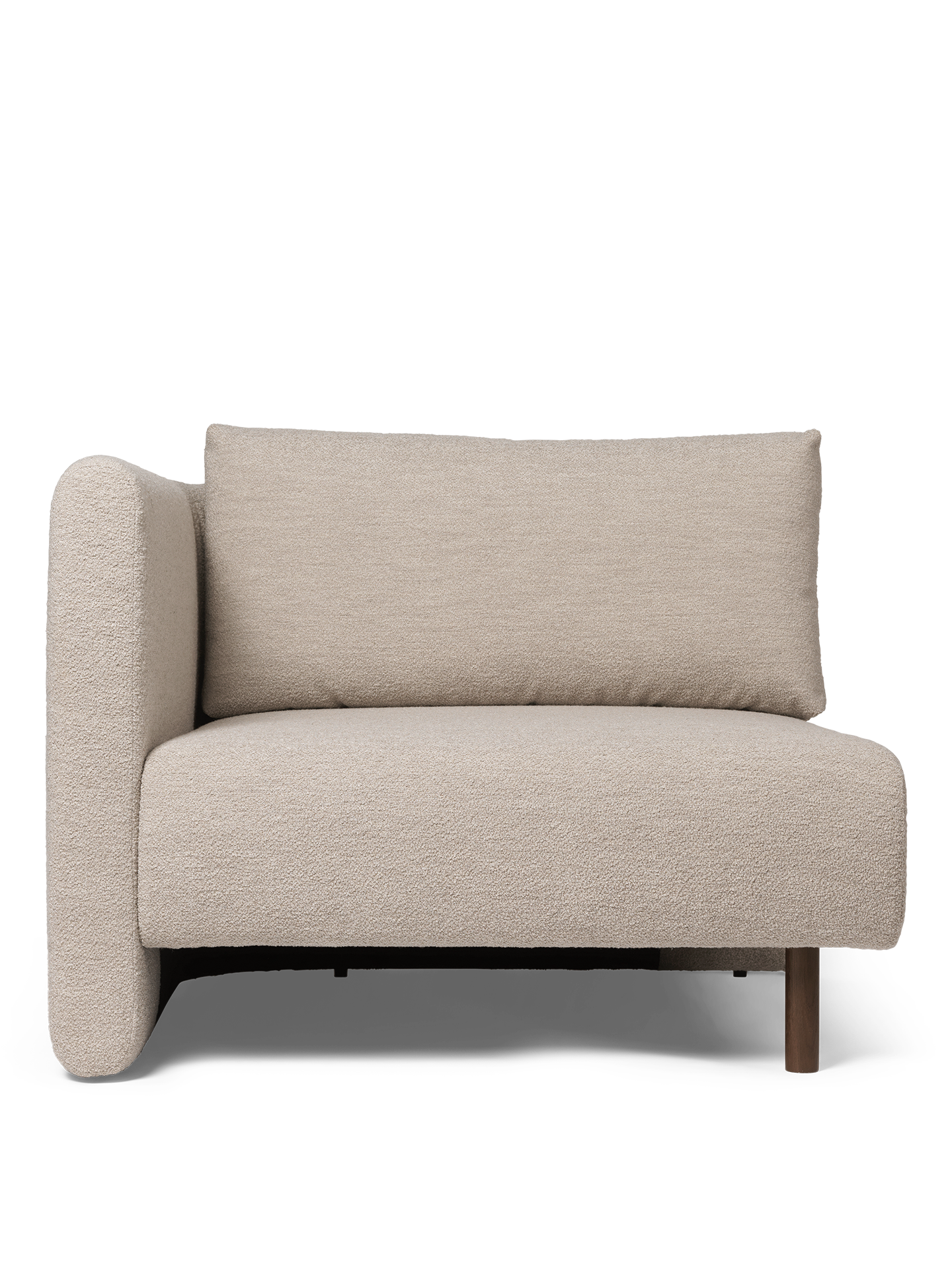 Dase modular sofa - left -hand element upholstered