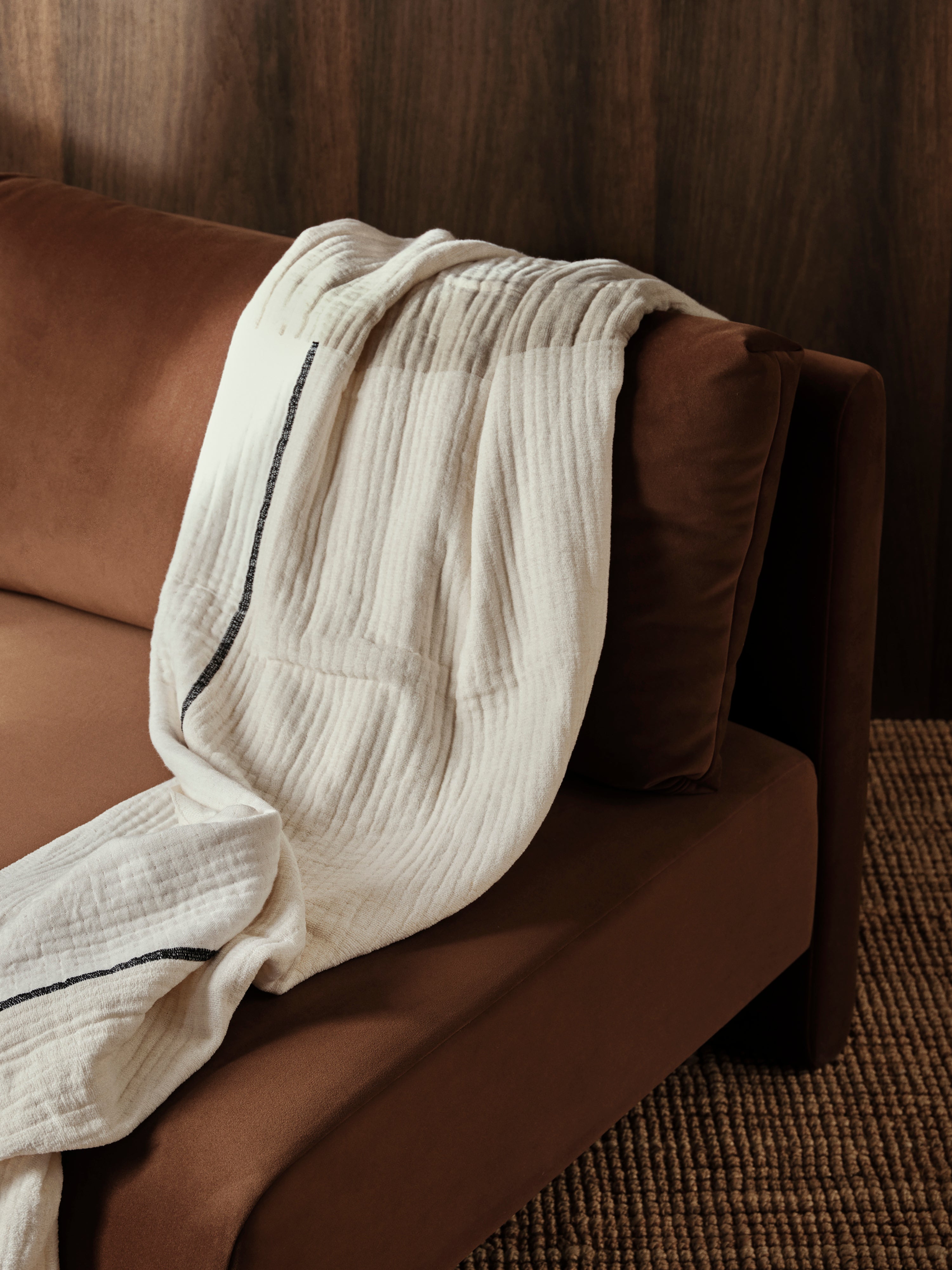 Dase modular sofa - Cotton Linen Beige Corner element
