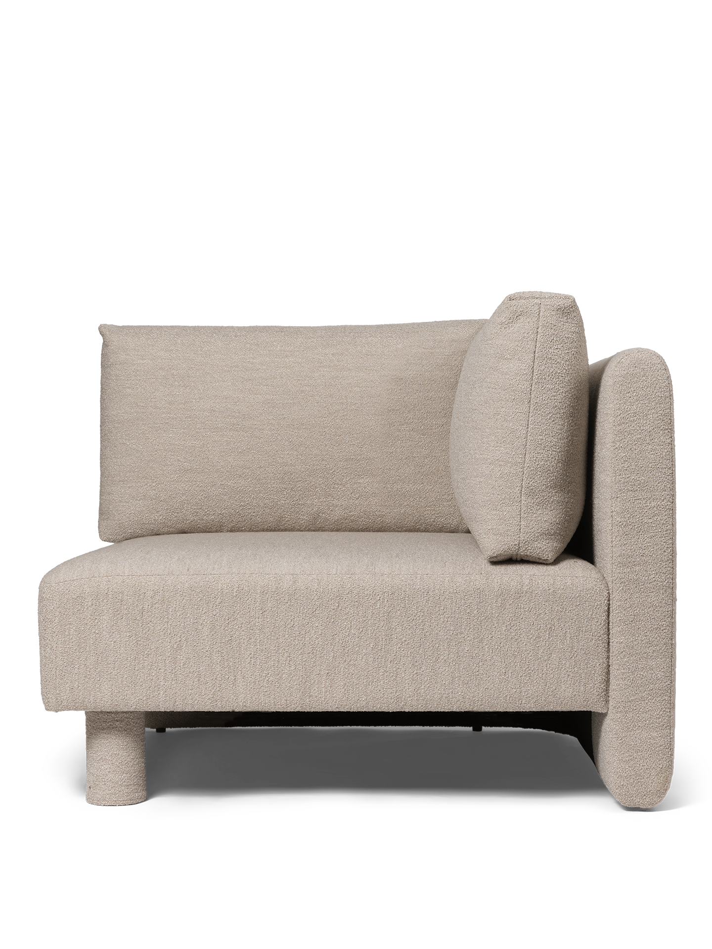 Dase modular sofa - upholstered corner element