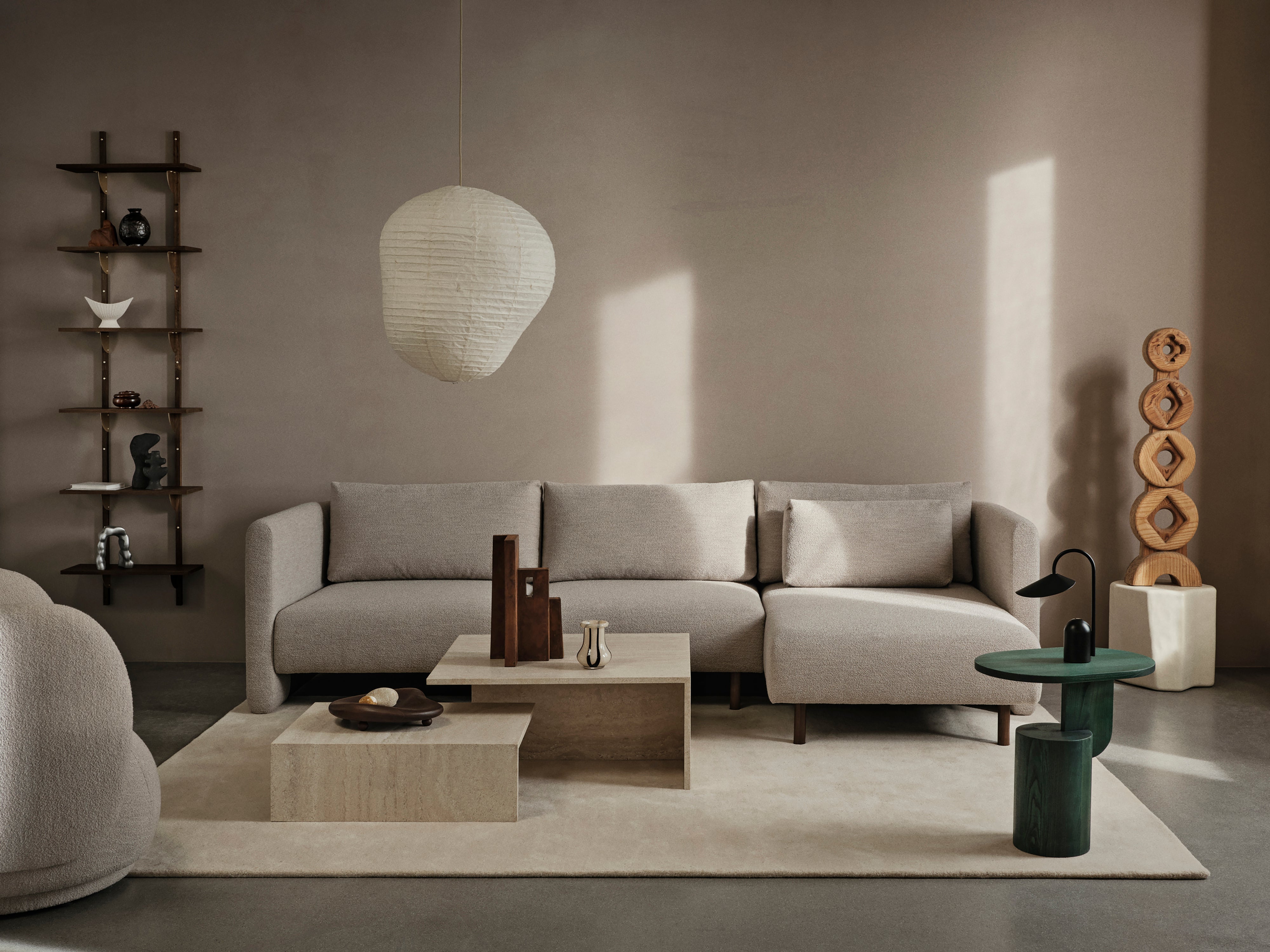 Dase modular sofa - right -handed upholstered chaise