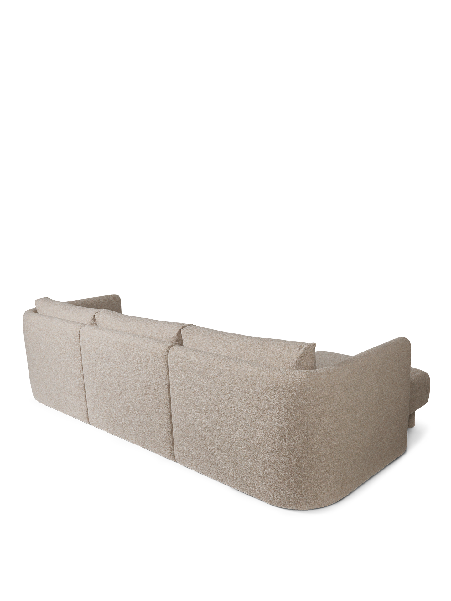 Dase modular sofa - soft bouclé beige sofa