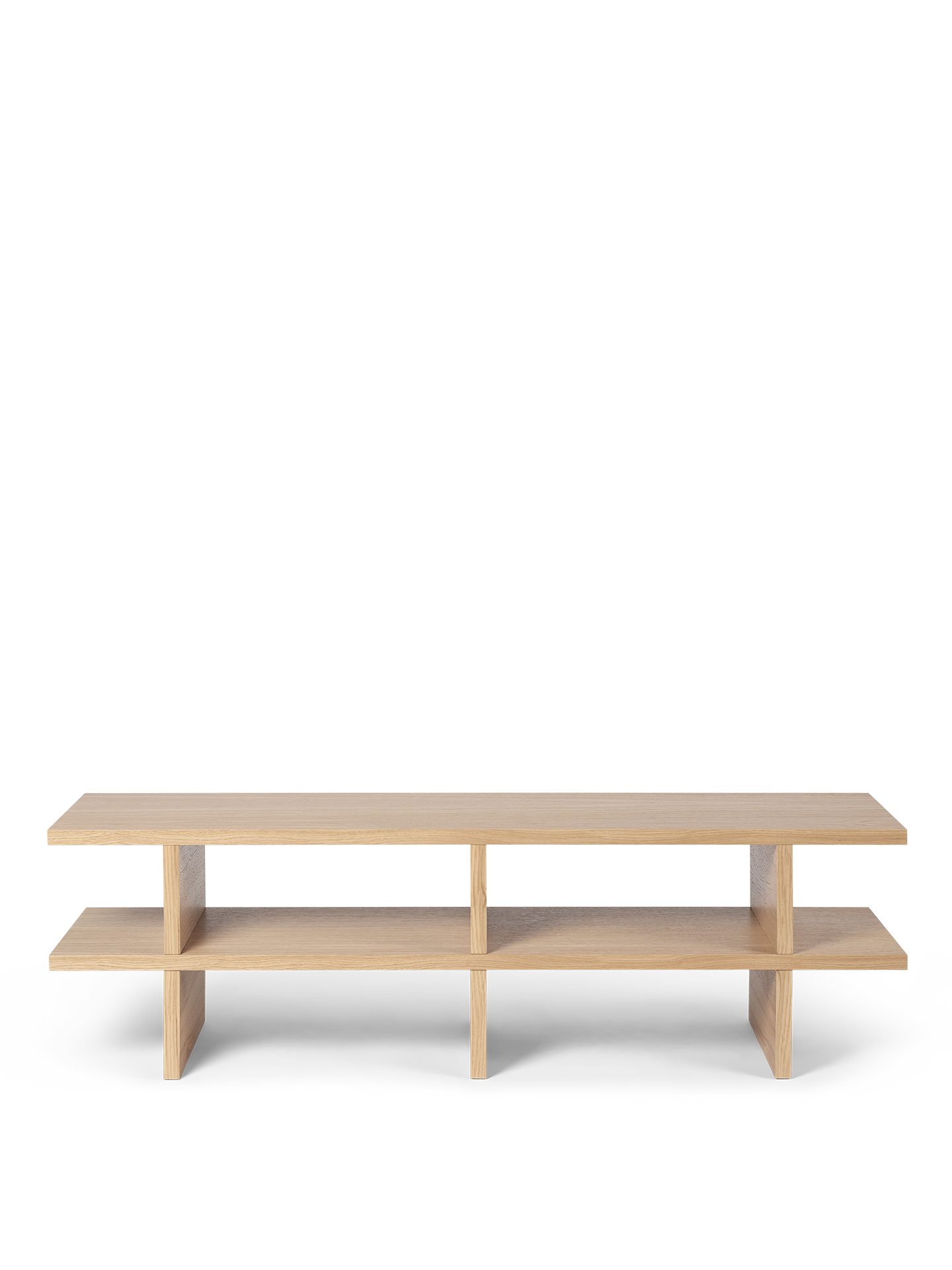 Bench of oak wood