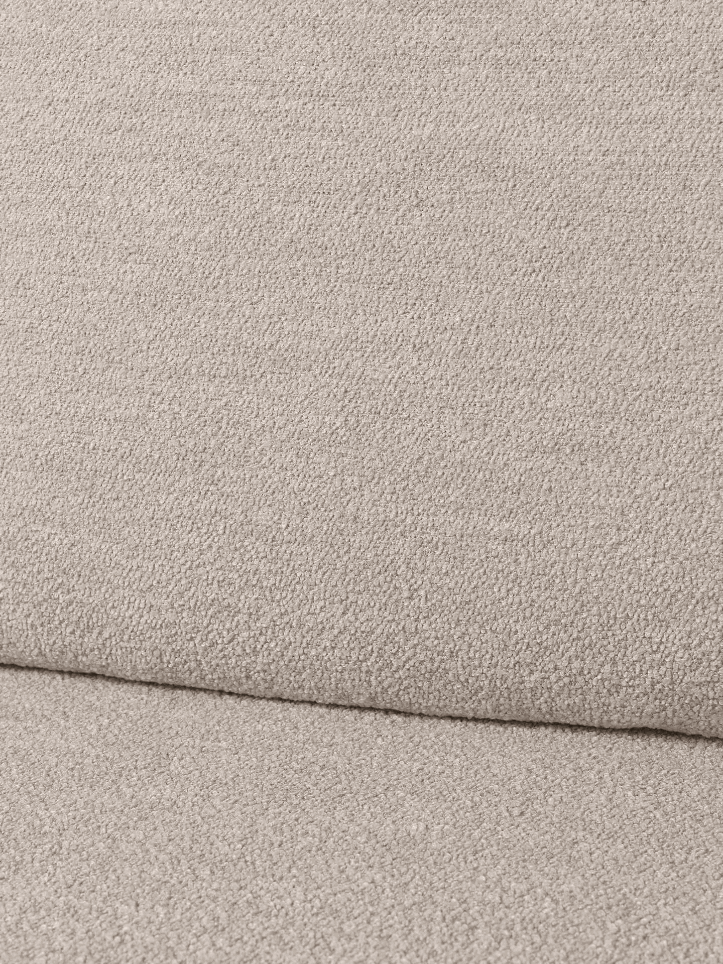 Dase modular sofa - the middle element of Soft Bouclé beige