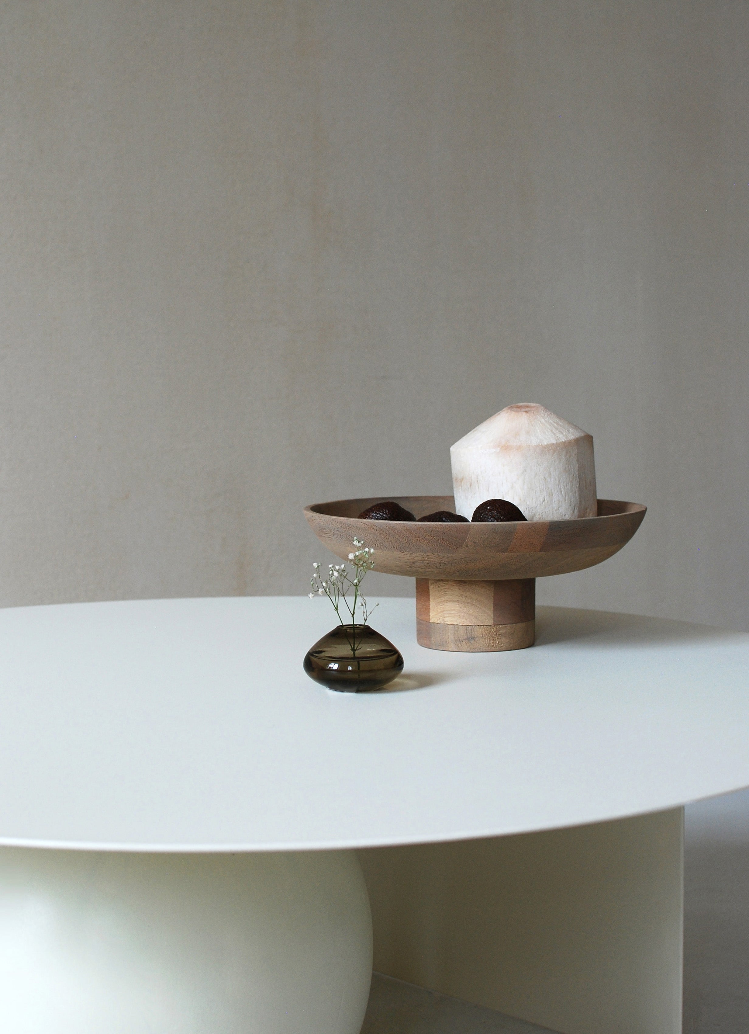 FUKU Coffee Table in Steel and Wood