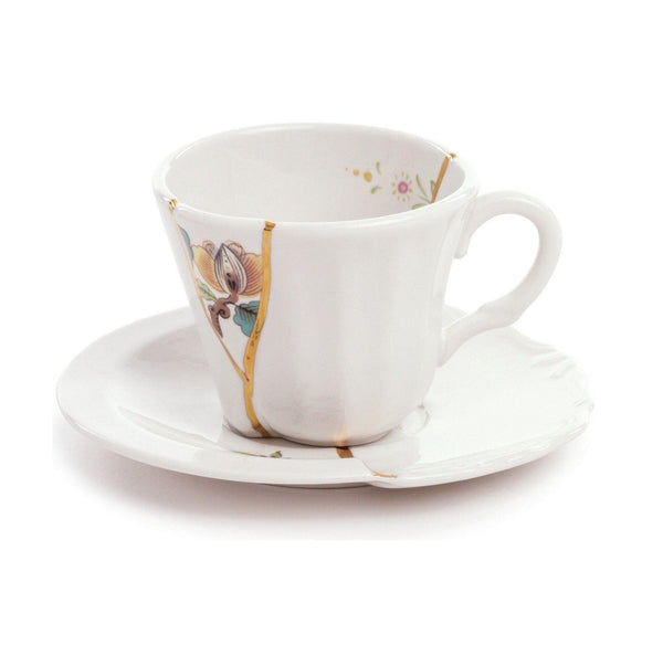 Filiżanka do espresso KINTSUGI porcelanowy Seletti    Eye on Design