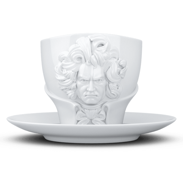 Filiżanka LUDWIG VAN BEETHOVEN biały 58products    Eye on Design