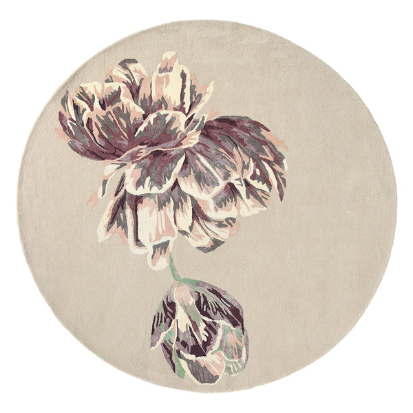 Round rug Tranquility beige