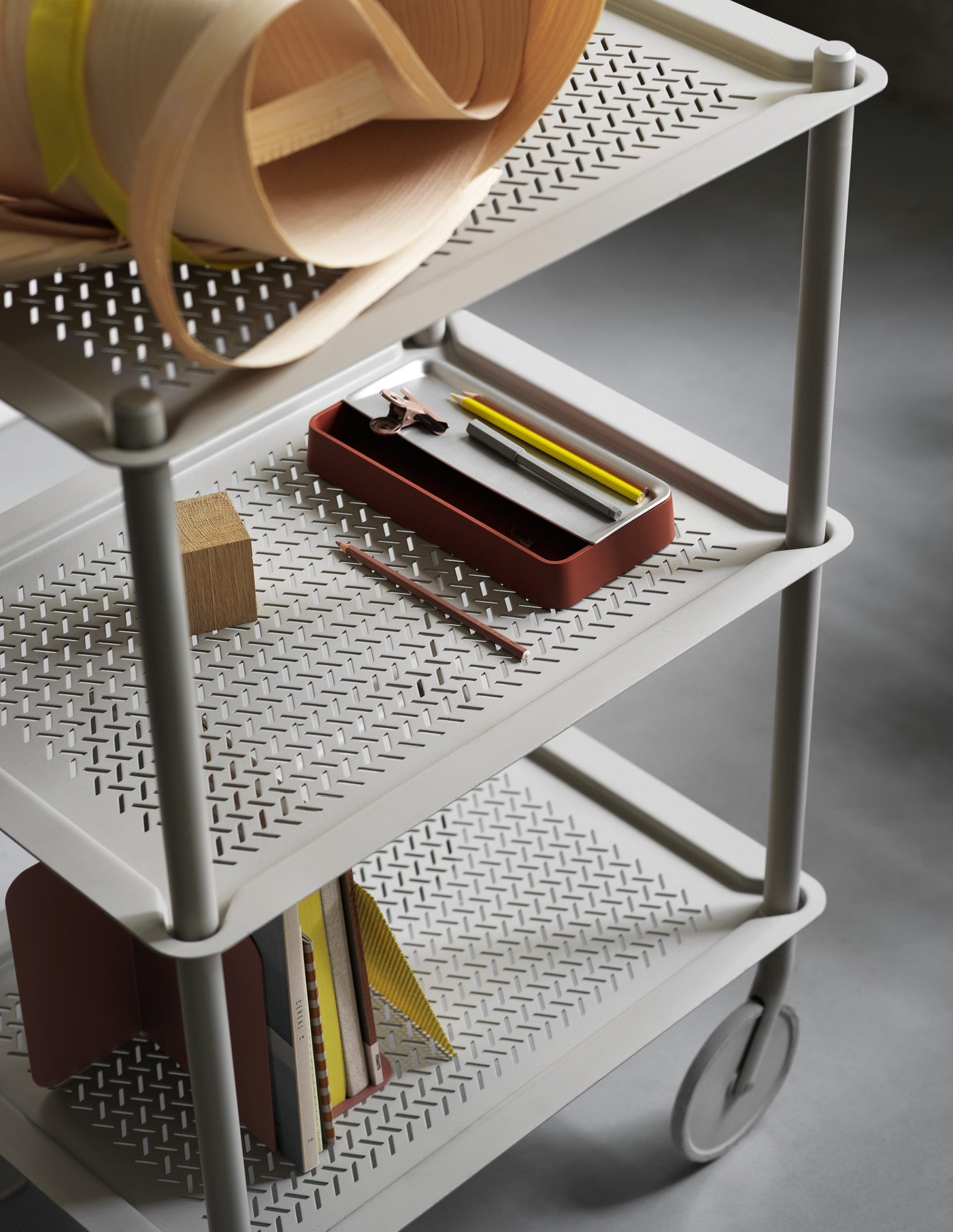 Outdoor cart FLOW light gray