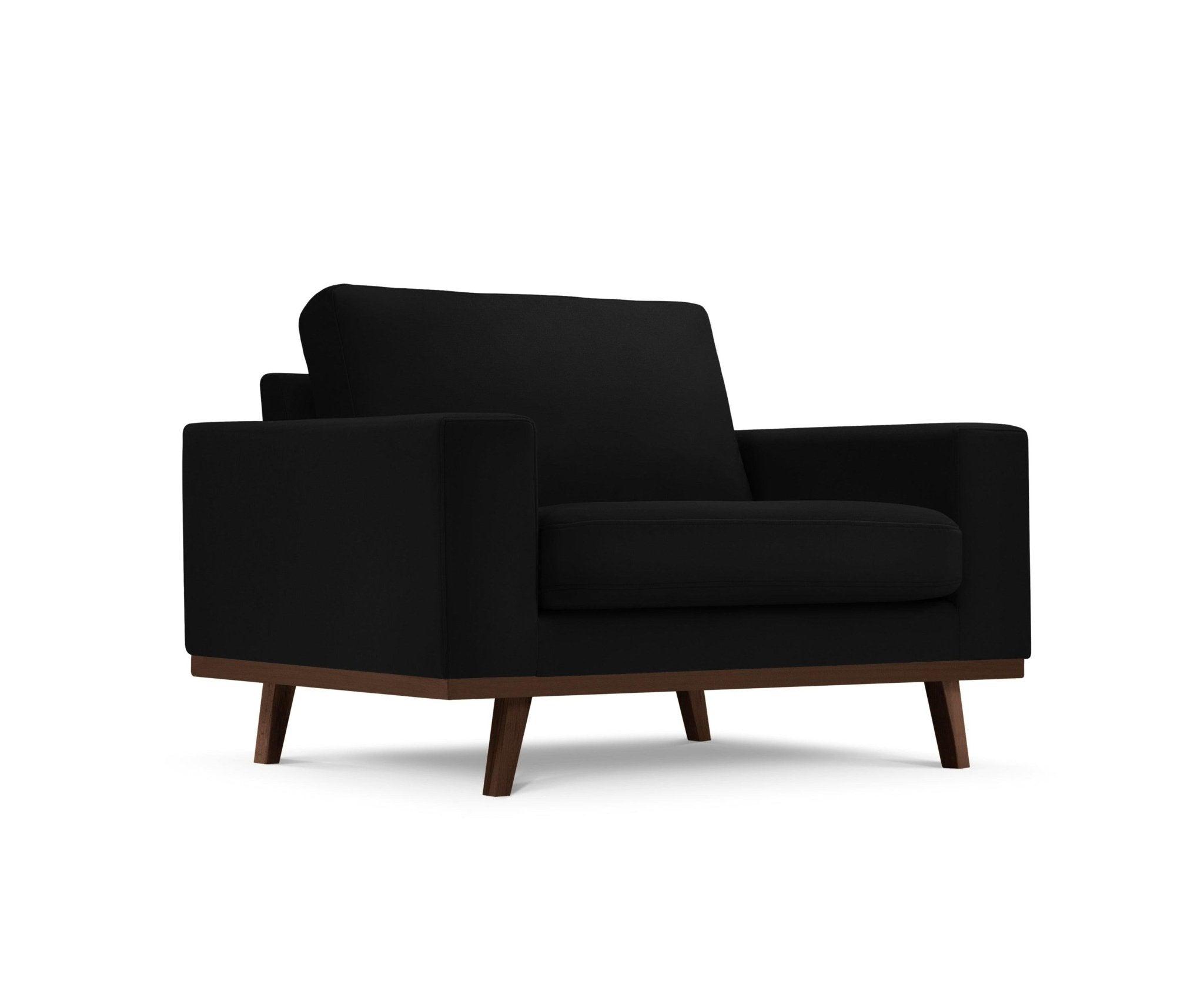 Fotel aksamitny HEBE czarny Mazzini Sofas    Eye on Design