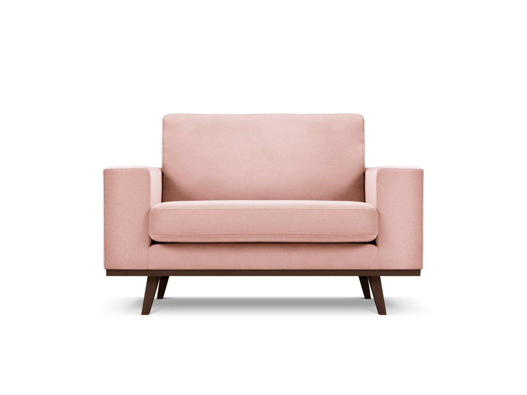 Fotel aksamitny HEBE różowy Mazzini Sofas    Eye on Design