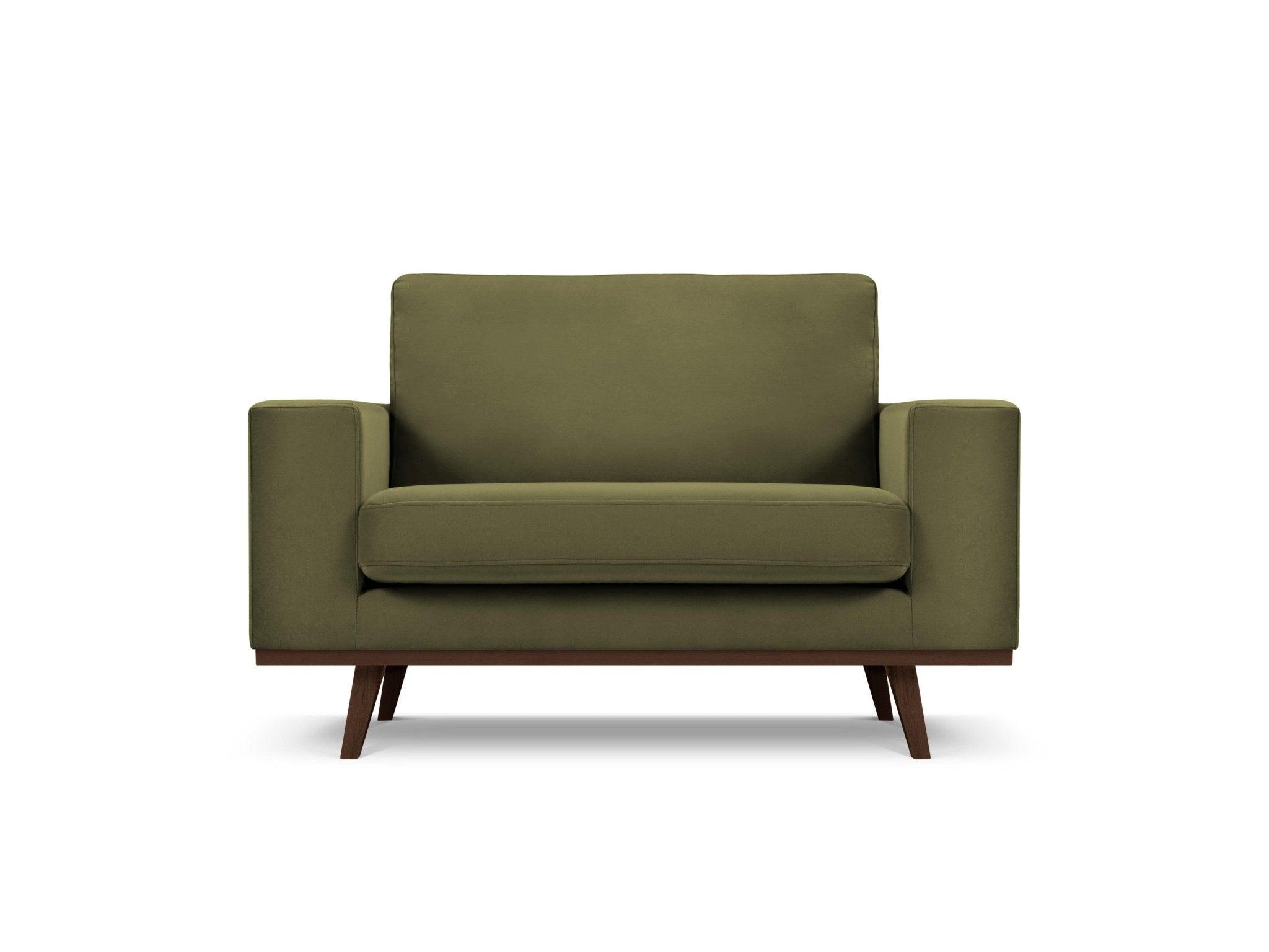 Fotel aksamitny HEBE zielony Mazzini Sofas    Eye on Design