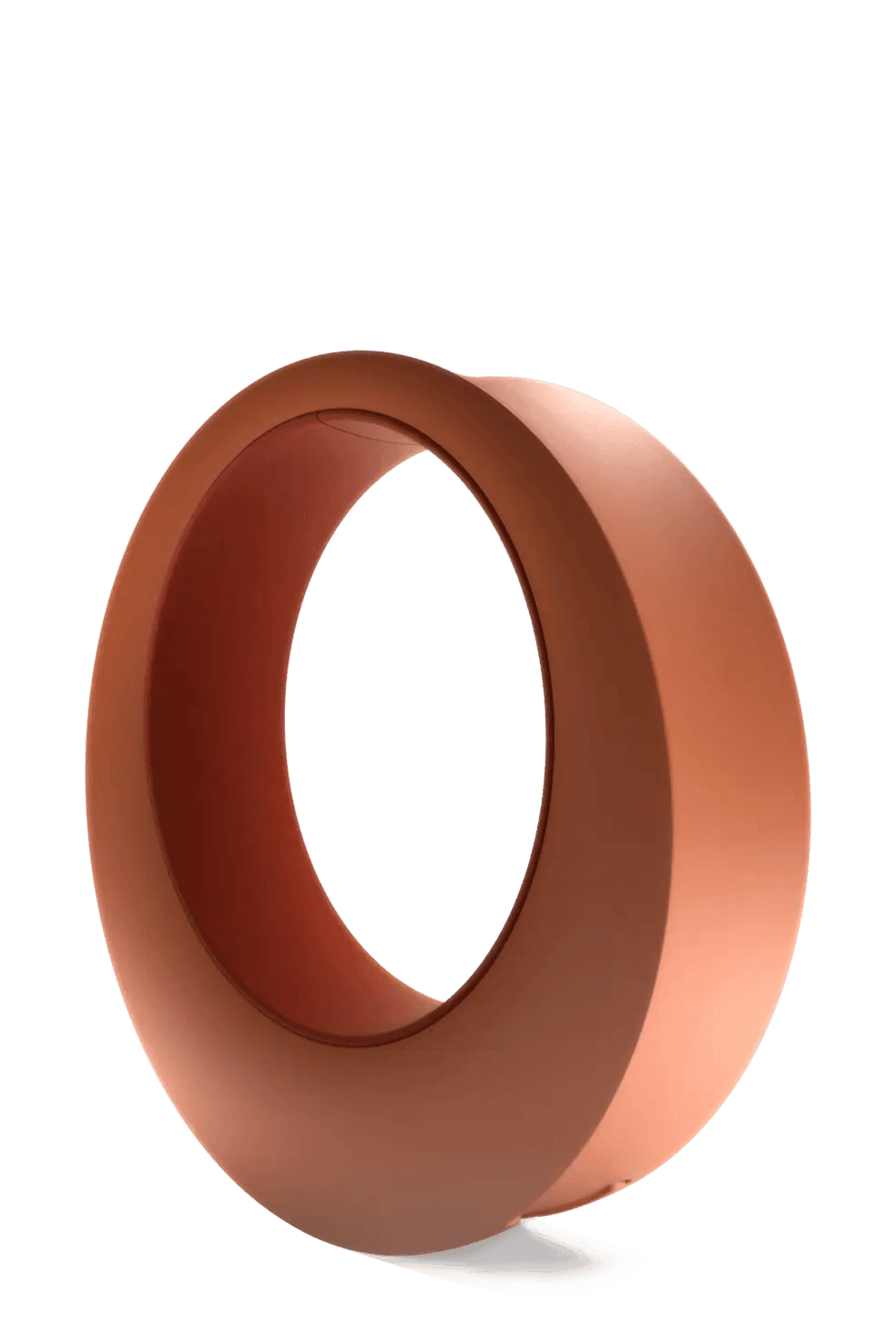 Fotel bujany O. terracotta Moooi Z obiciem   Eye on Design